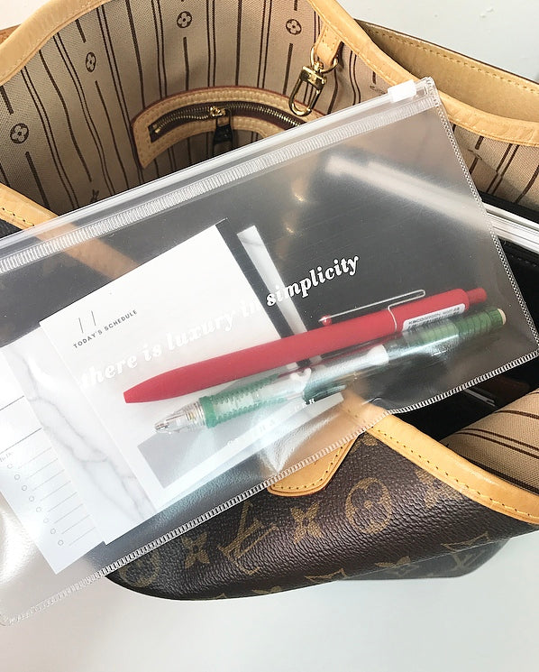 On-the-Go Planner Pouch Essentials!