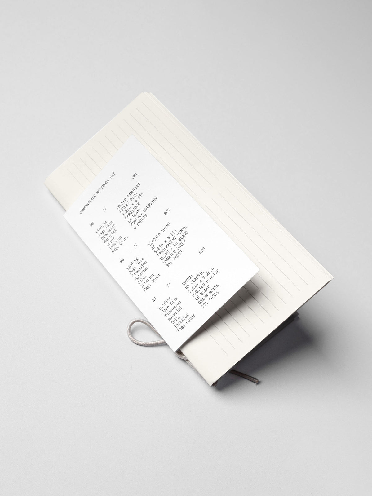 Pocket Plus notebook displayed on a neutral background.