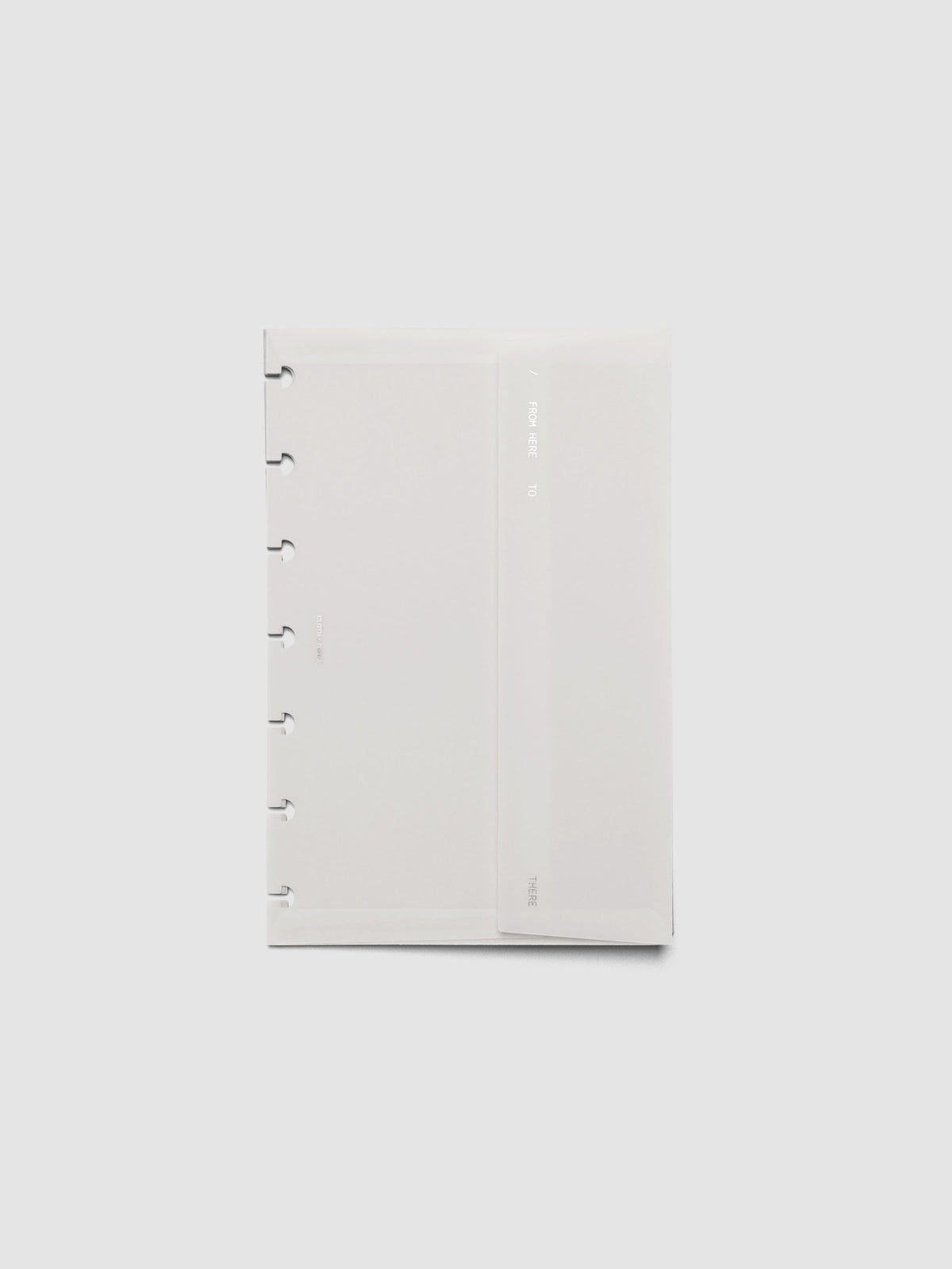 White Envelope Storage Holder shown in size HP Mini.