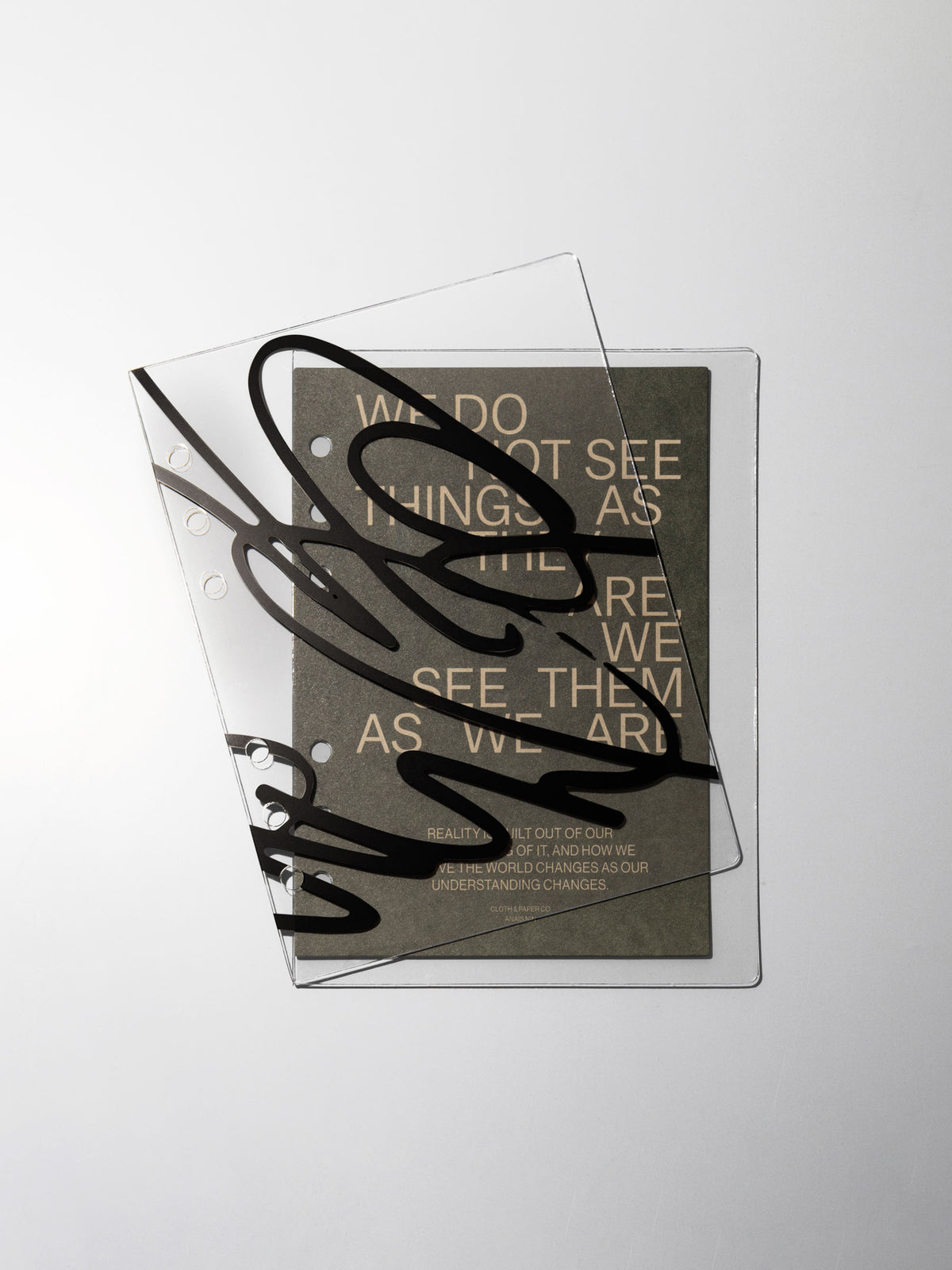 As We Are Cover + Dashboard Set in size Personal Wide showing layers offset.