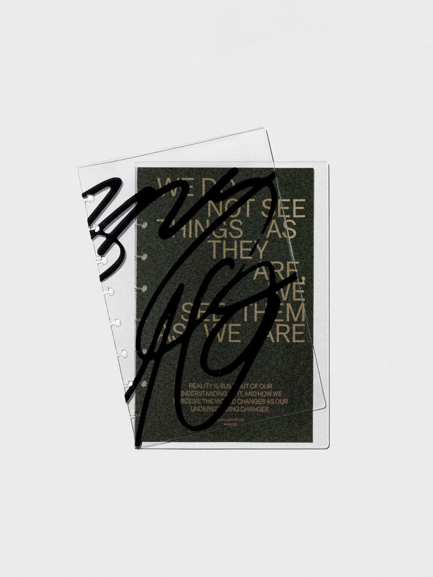 As We Are Cover + Dashboard Set in size Half Letter shown with layers offset.