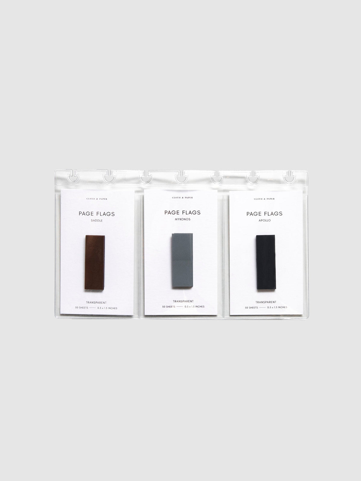 Credit Card Holder | Side Loading | Crystal Clear | HP Mini | Cloth and Paper