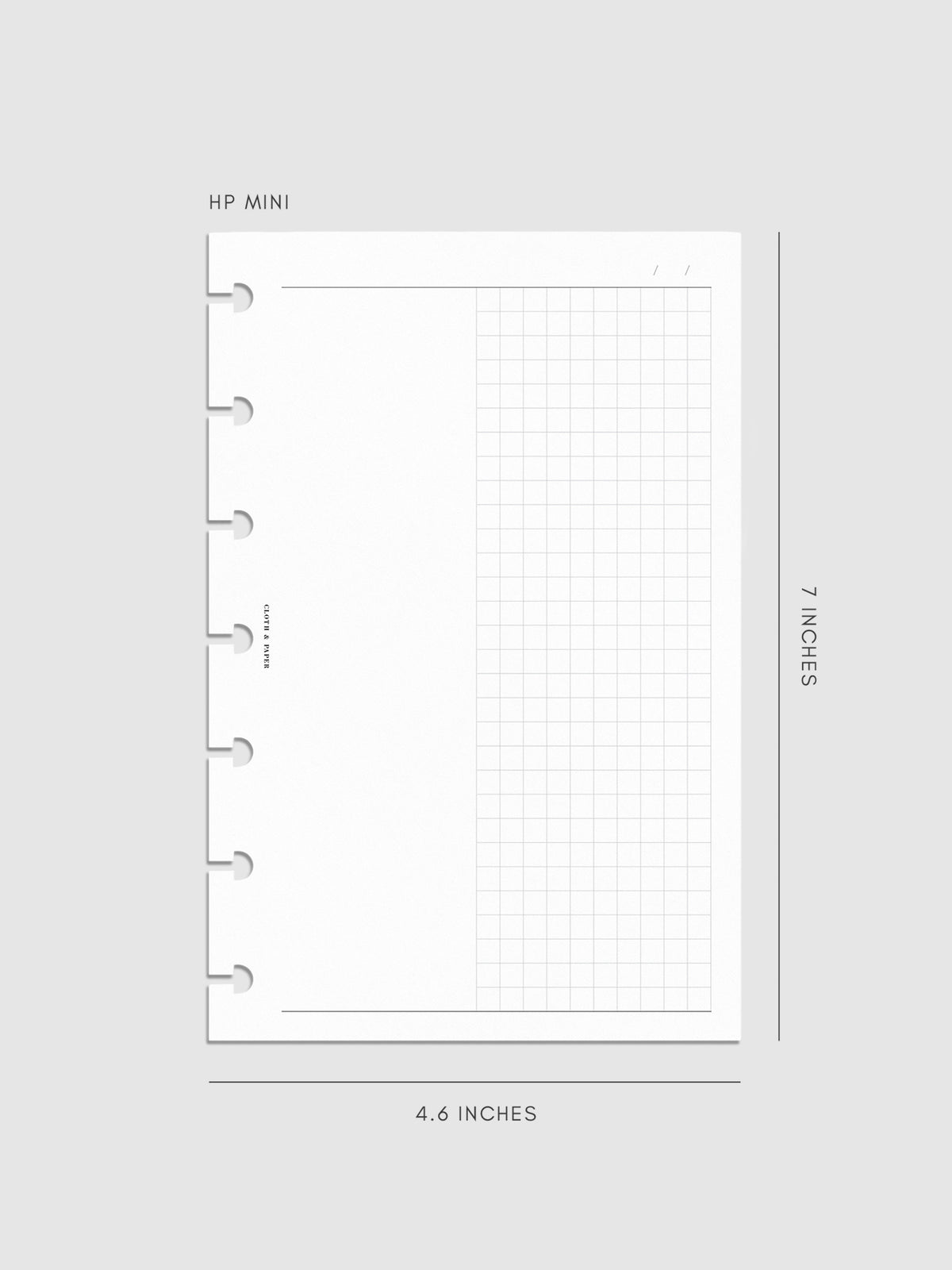 Digital mockup of insert in HP Mini.