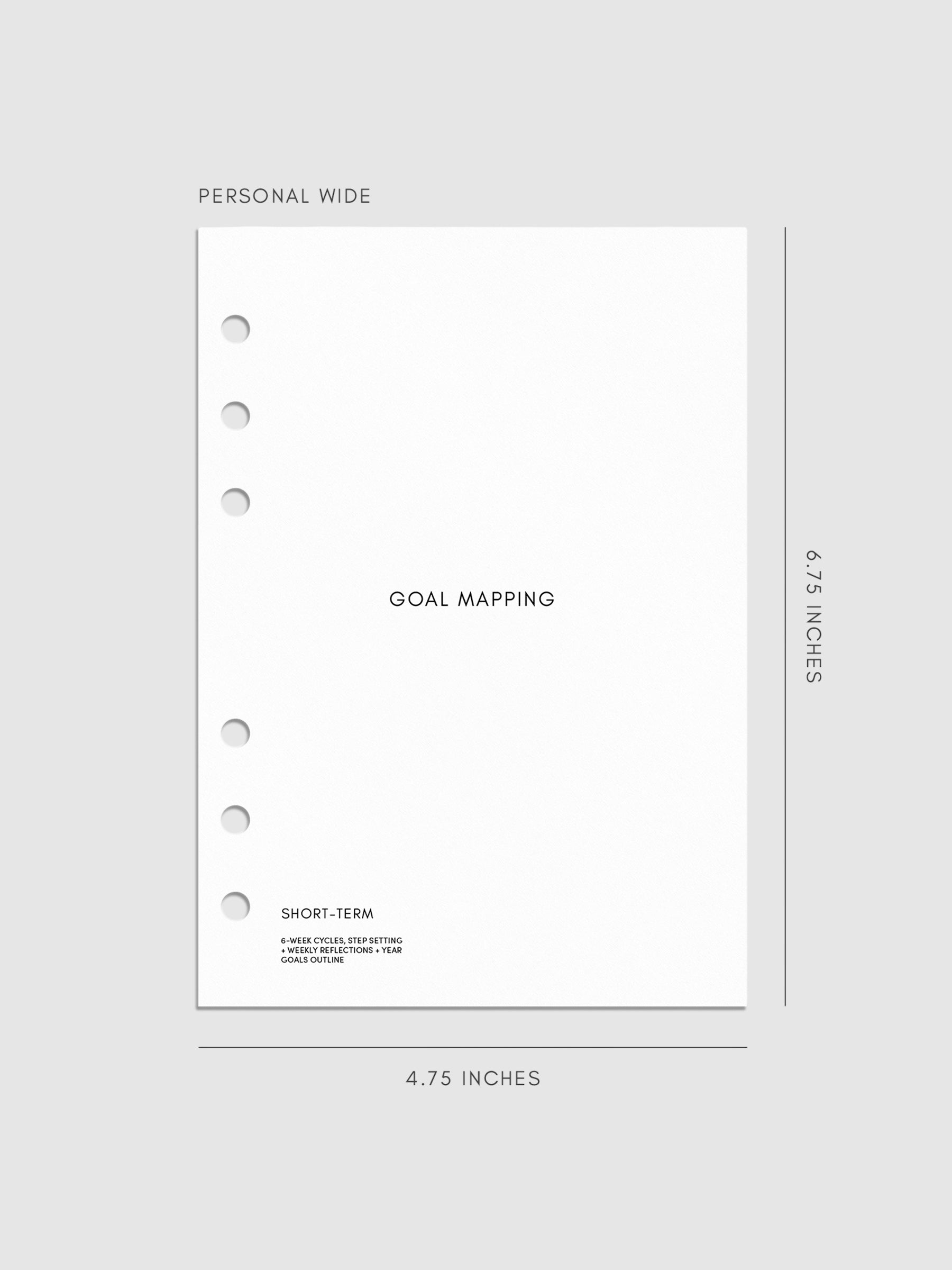 Digital mockup of insert in Personal Wide sizing.