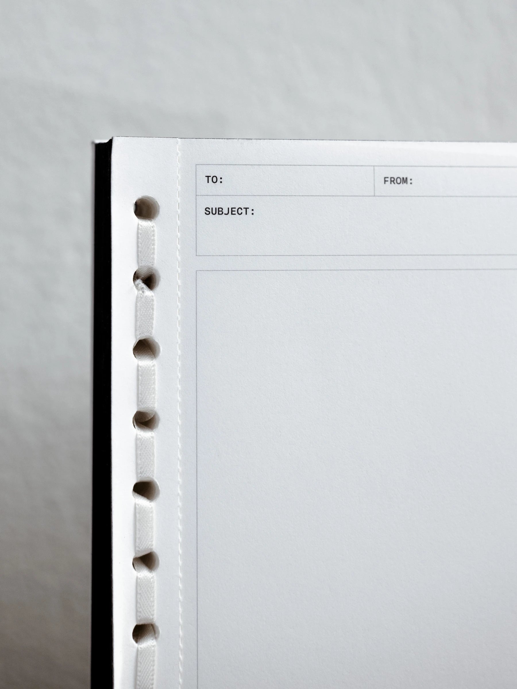 Close up of the Message Pad against a light background.