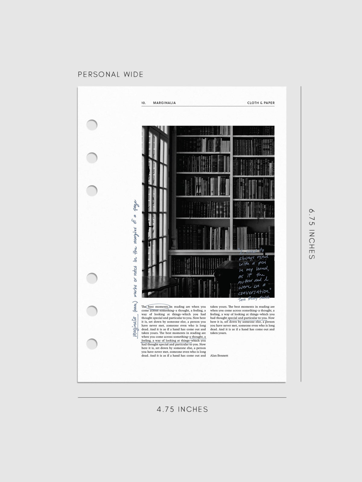Digital mockup of dashboard in Personal Wide.