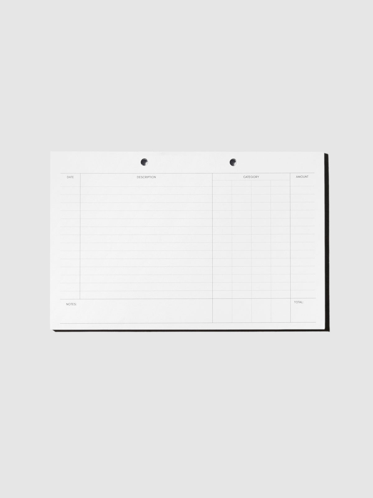 Financial inserts displayed on a neutral background.