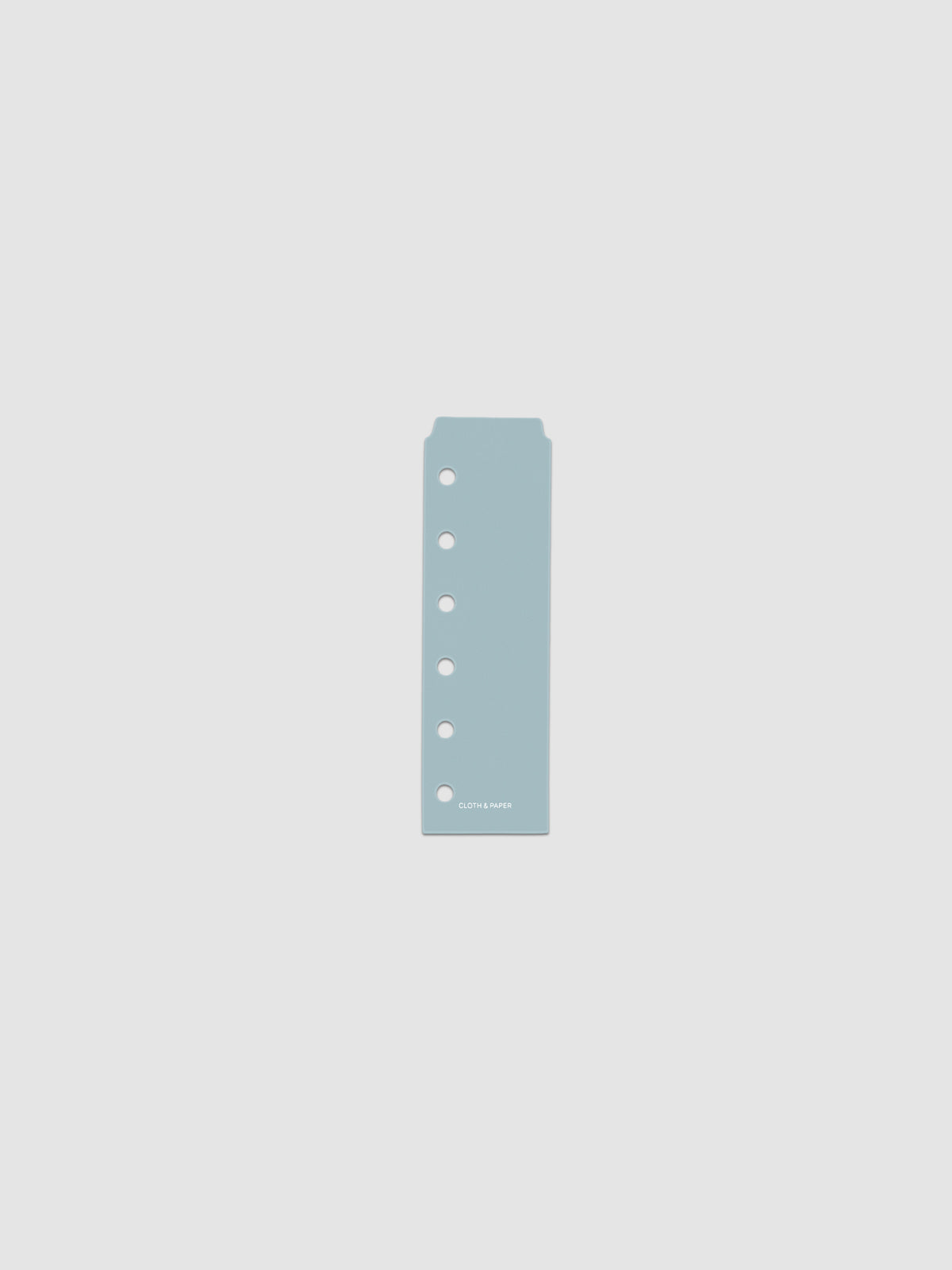 Smoked Salt (light blue) Narrow Page Marker for Pocket planners.