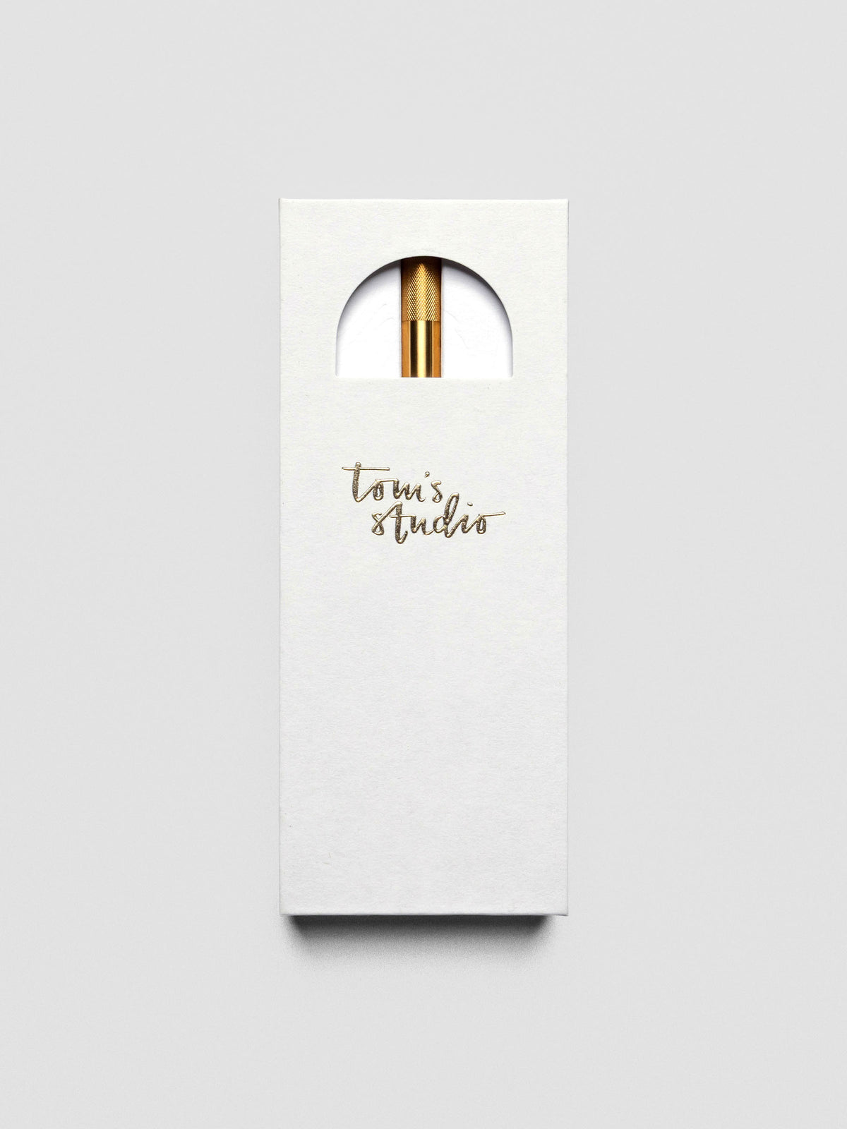 Brass Lumos Pro Duo Tip Pen Lumos Pro Single Tip Pen, shown in packaging.