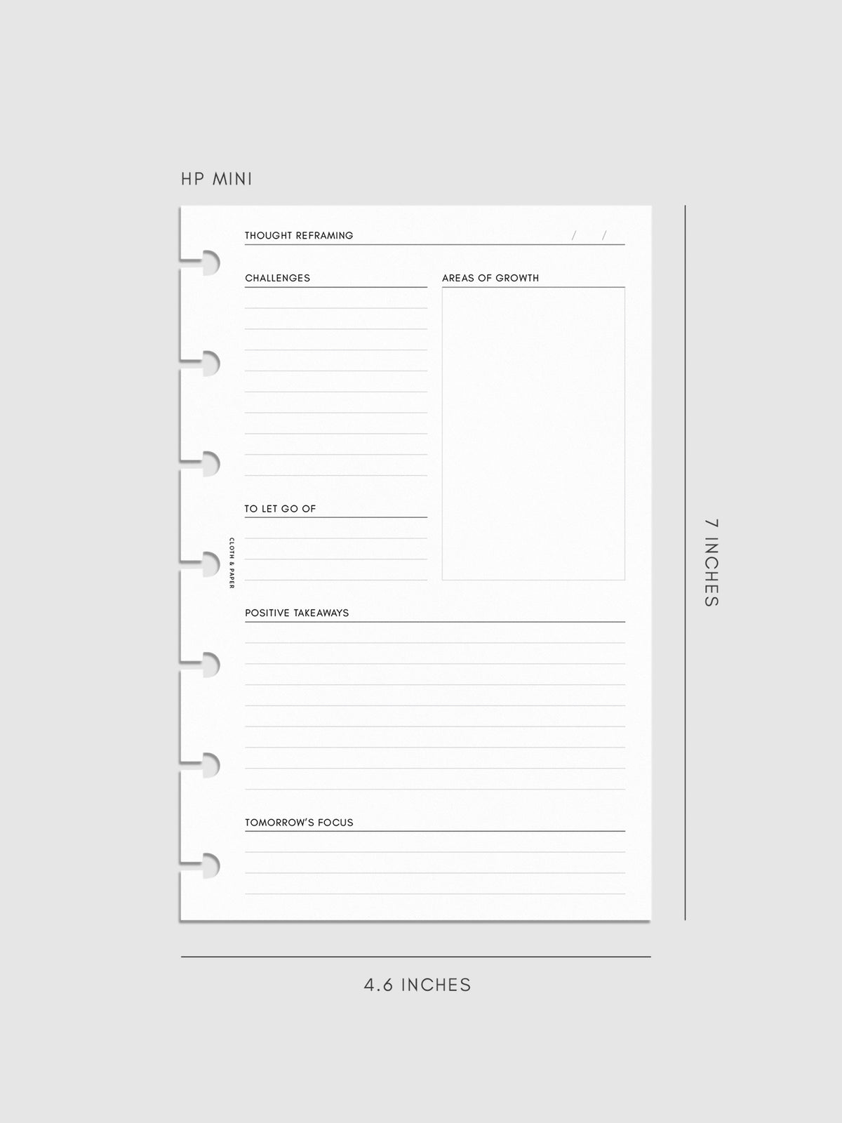 Digital mockup of insert in HP Mini.