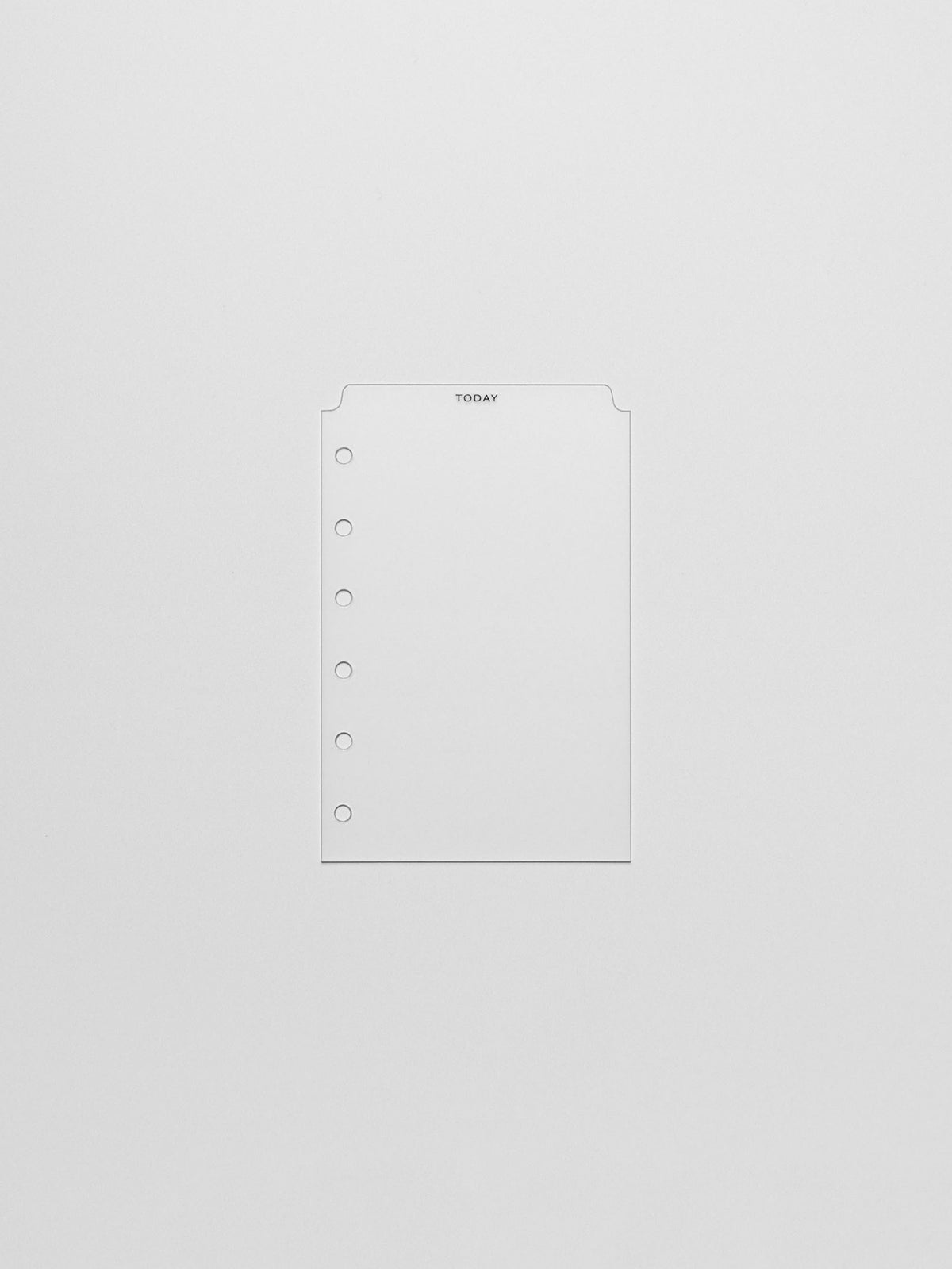 Black foil divider displayed on a neutral background. Size shown is Pocket.