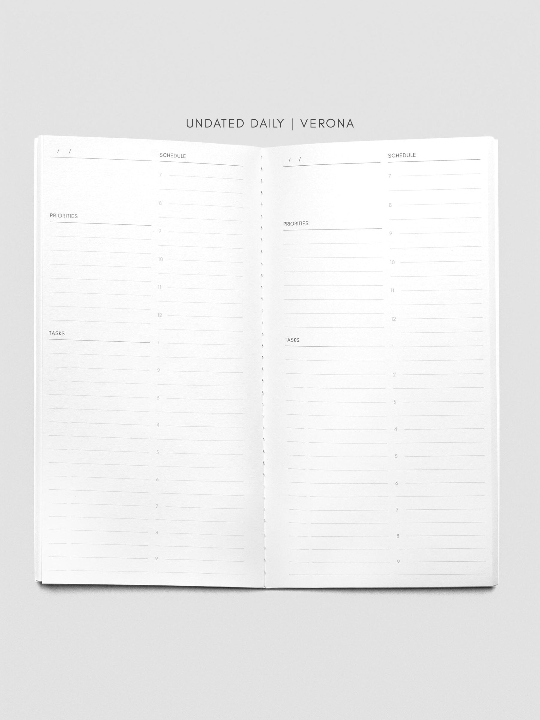 Undated Daily | Verona