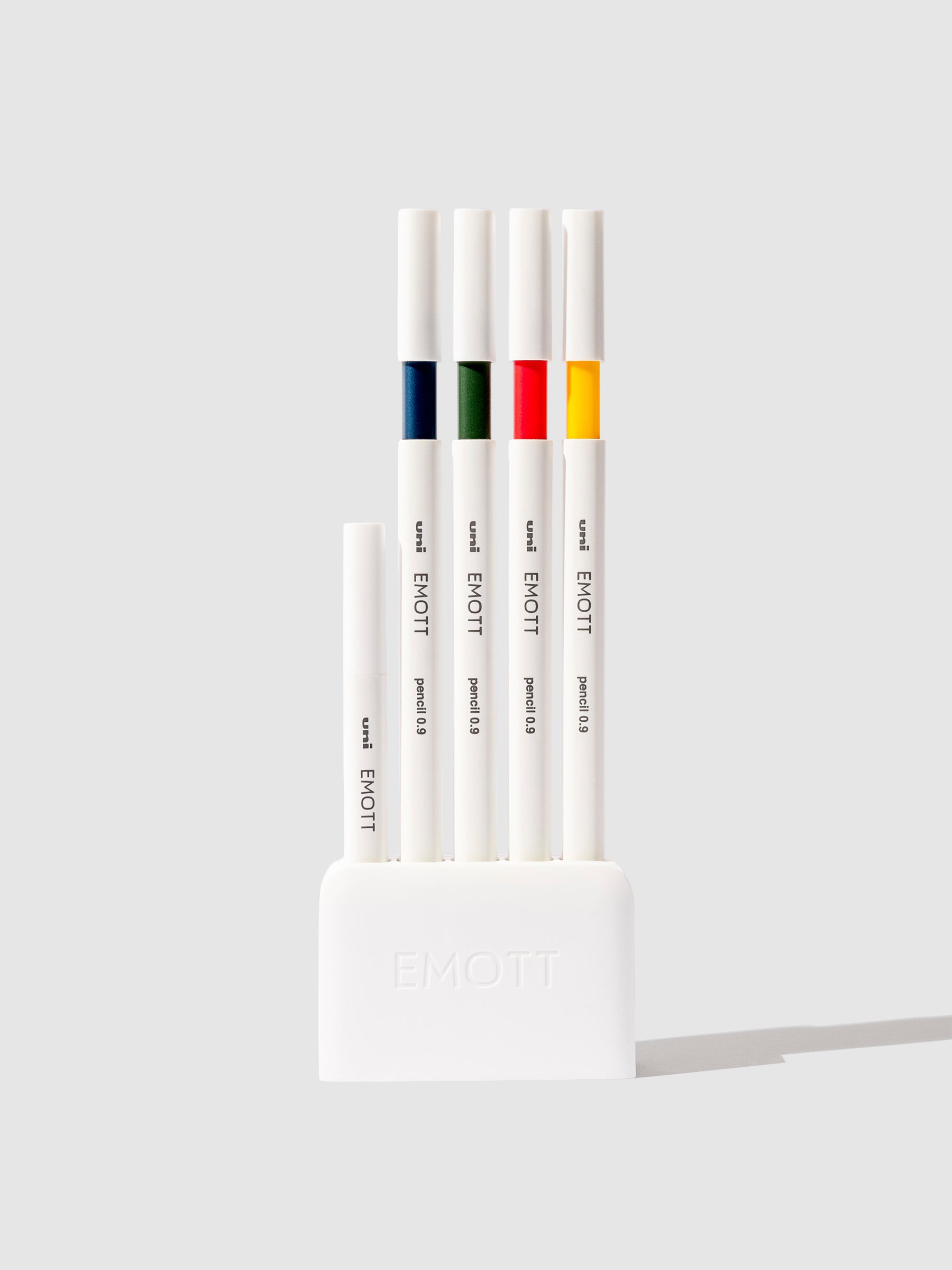 Nostalgic color pencils displayed on a neutral background.
