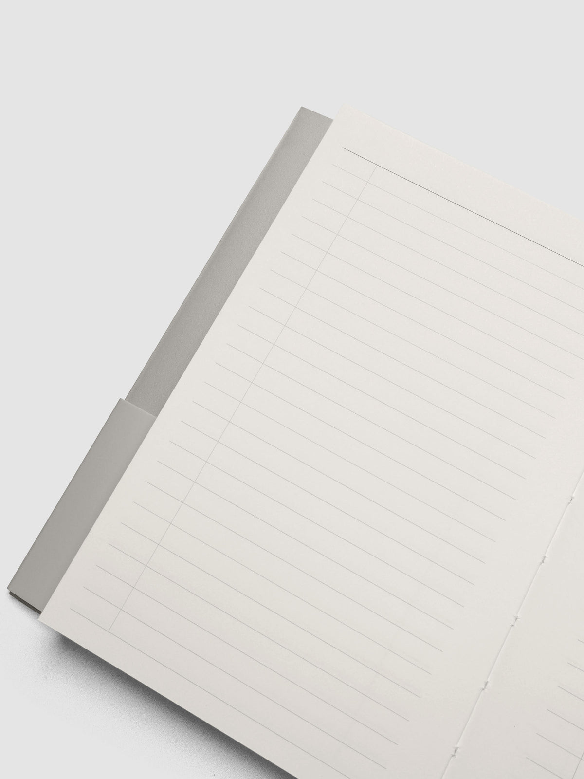 Perfect Bound Notebook | CP Petite | Task | Ristretto shown open with task layouts.