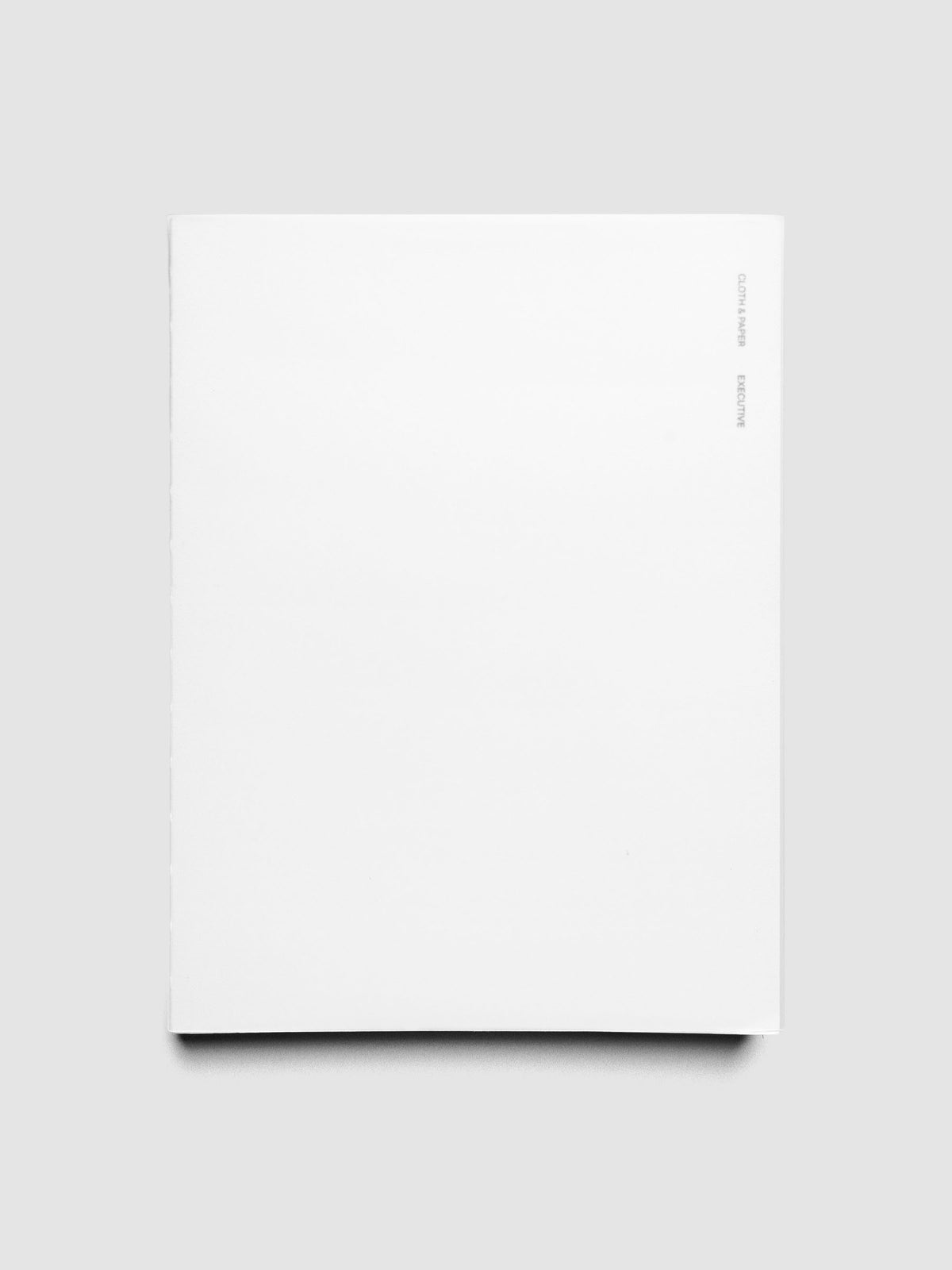 Perfect Bound Notebook Cover Set in size HP Classic and color Le Blanc (transparent).