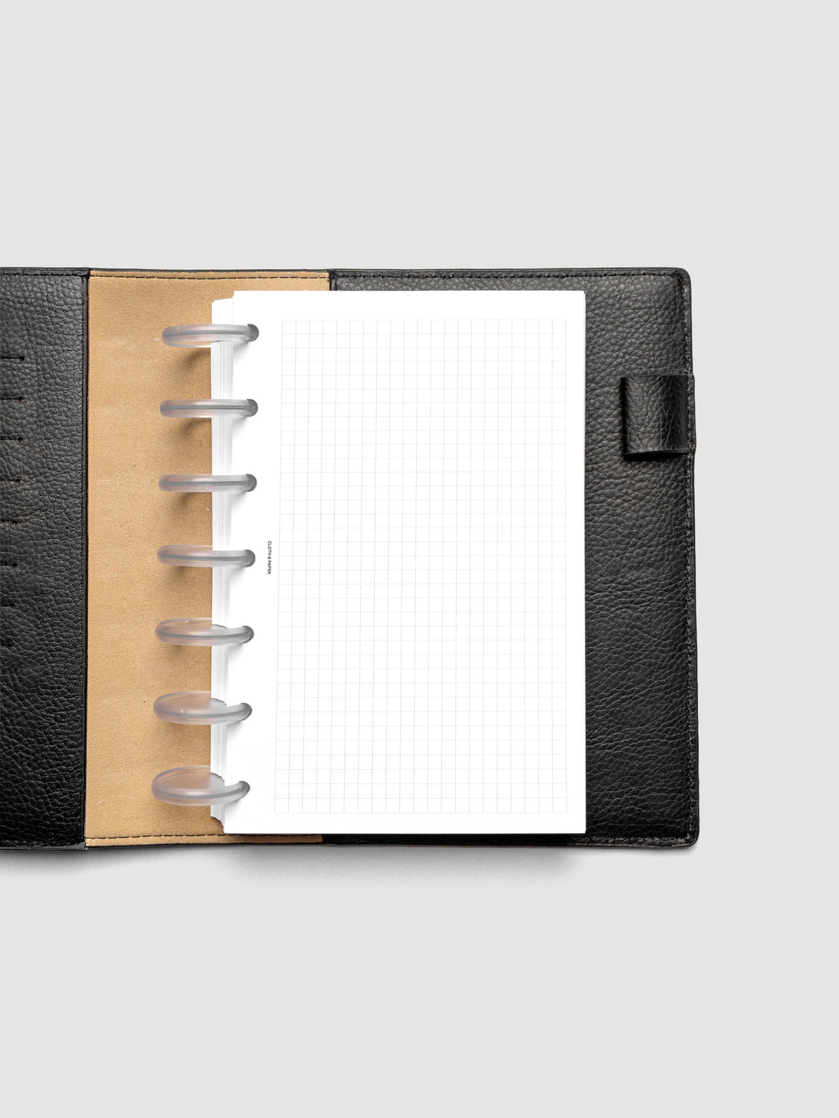 Weekly Graph Inserts in size HP Mini shown discbound.