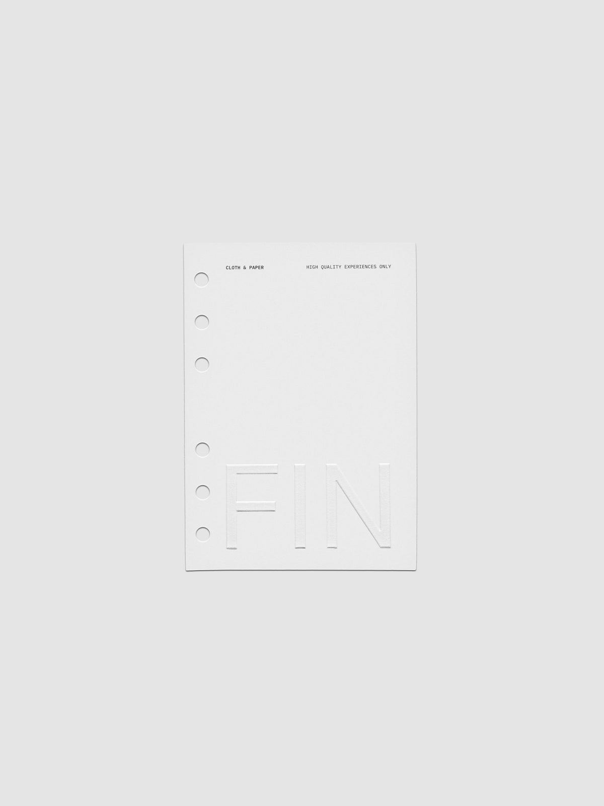 Closure Planner Dashboard + Cover Set in size A6 showing dashboard only.