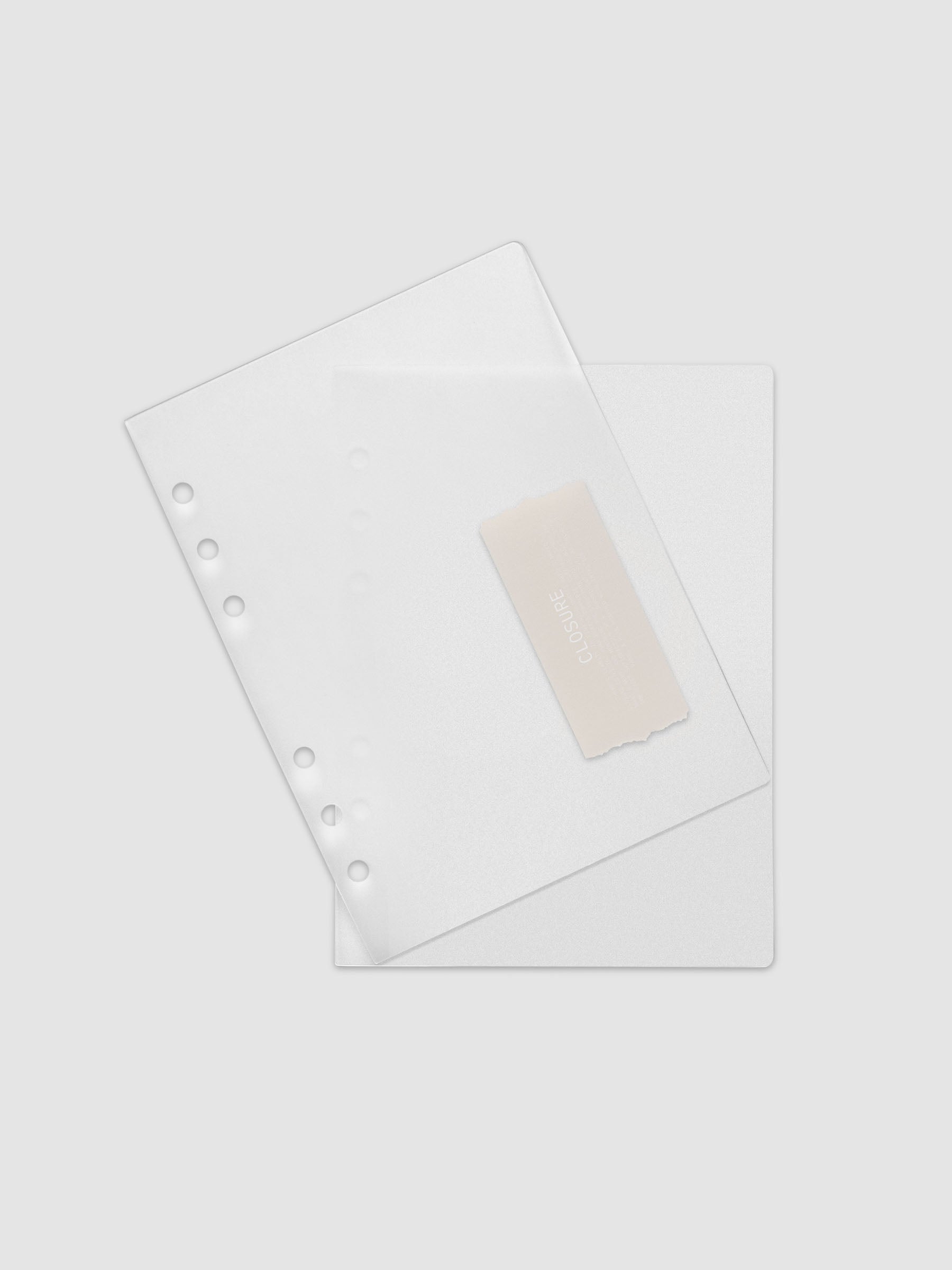 Closure Planner Dashboard + Cover Set in size Personal Wide showing front and back cover only.
