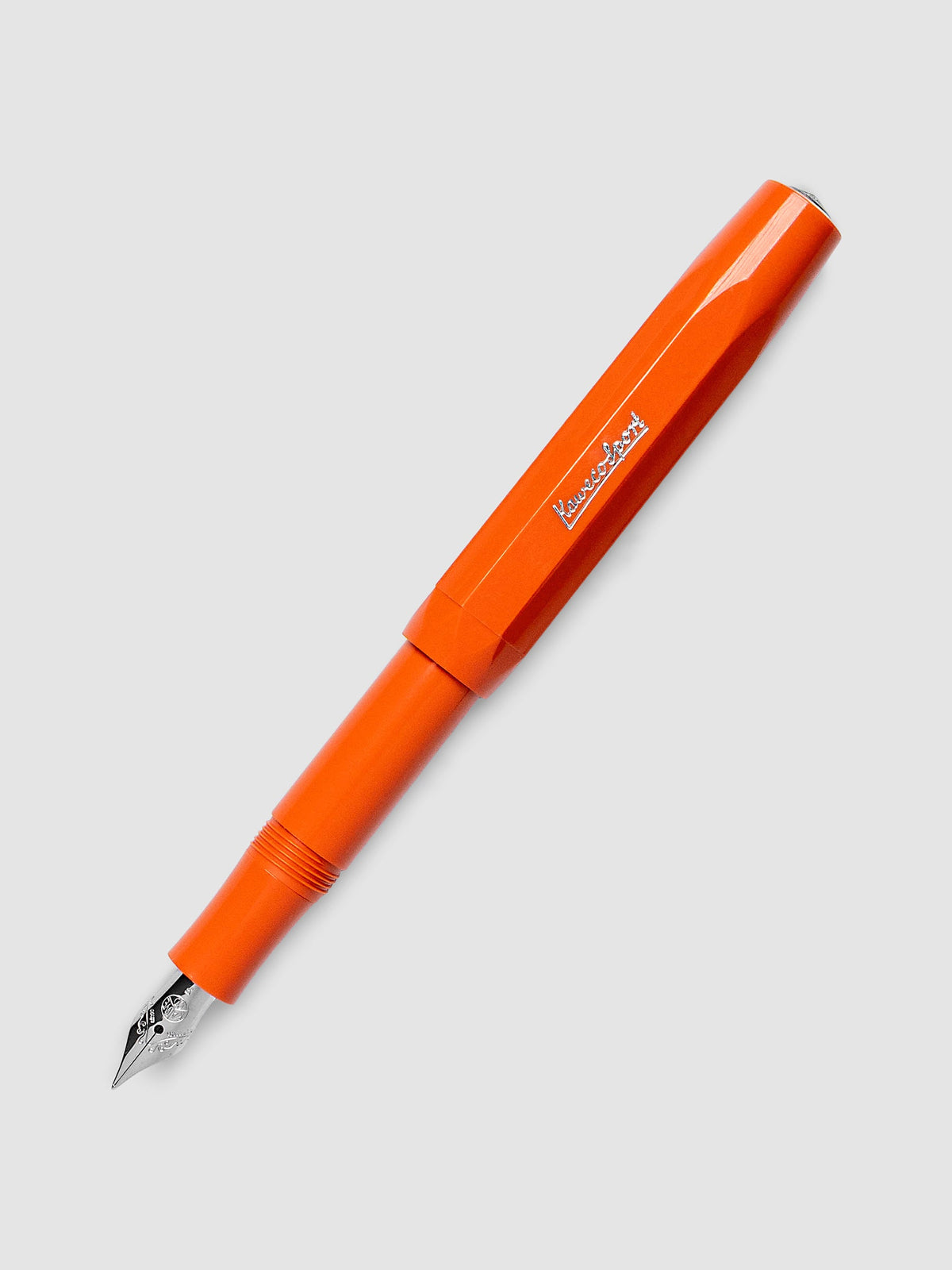 Kaweco Classic Sport Fountain Pen in Fox, an orange, with a fine tip nib