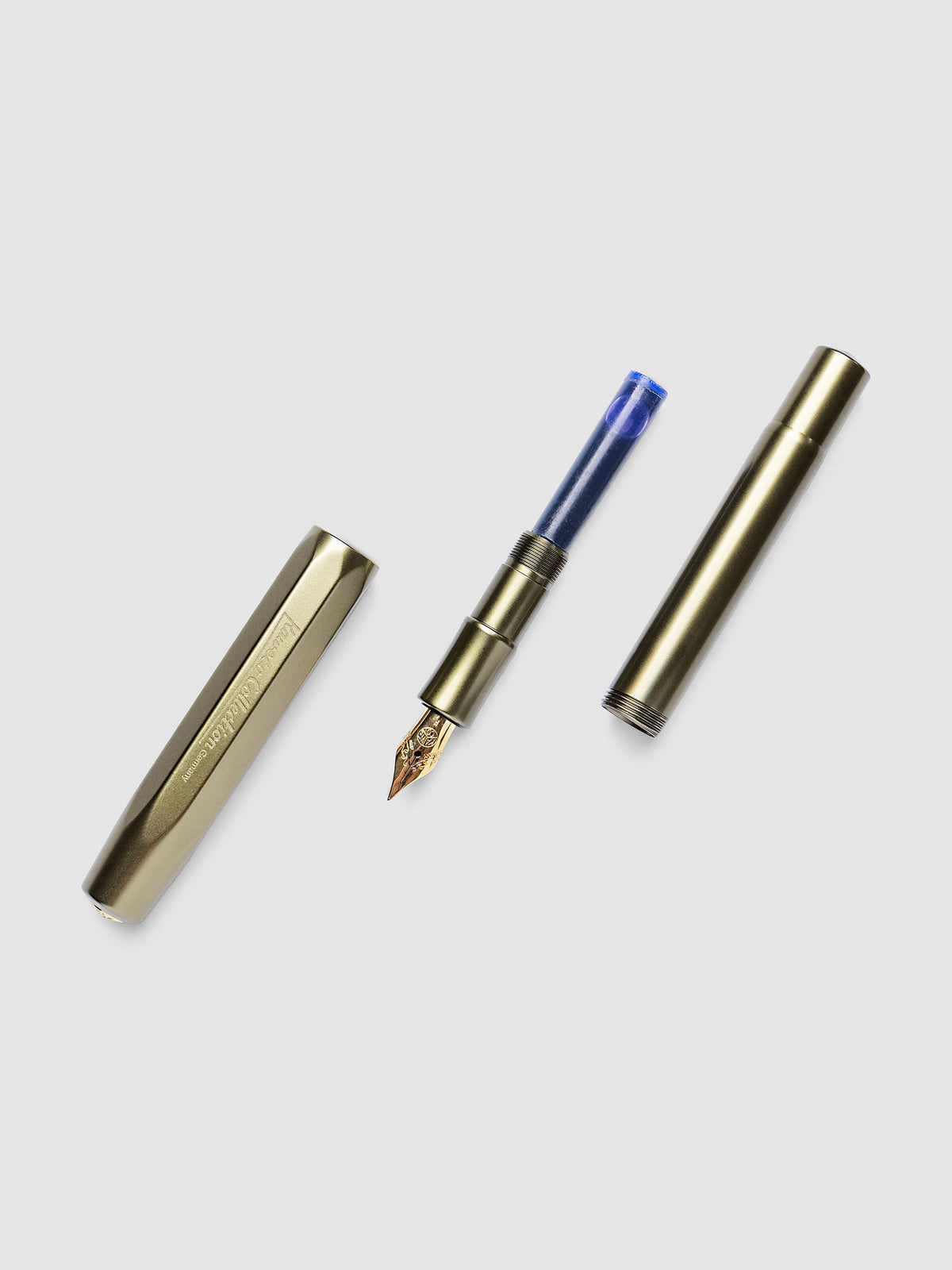 Kaweco AL Sport Fountain Pen shown disassembled