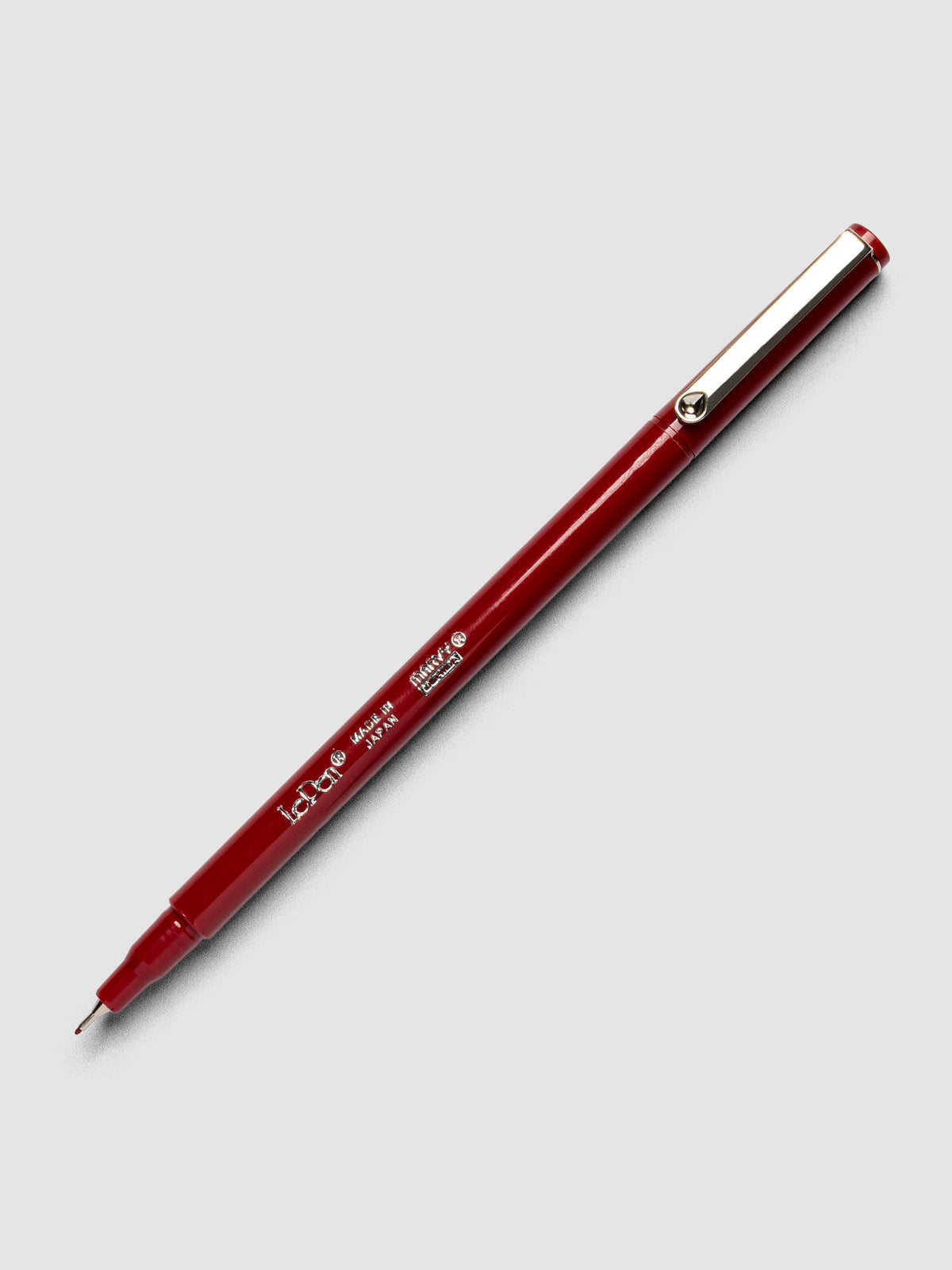 Burgundy Le Pen by Marvy Uchida shown with cap posted