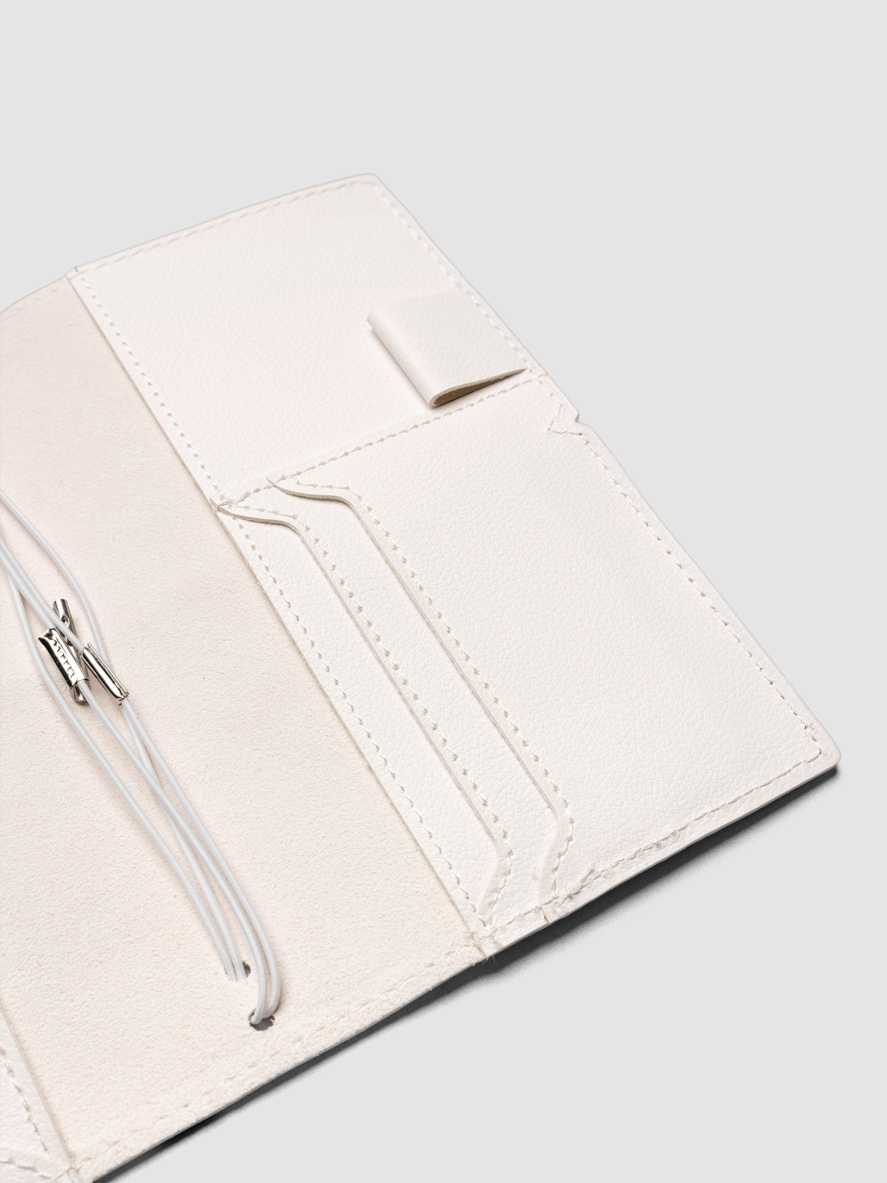 Dalmatian Pocket Plus Travel Notebook Cover showing the interior | Cloth & Paper