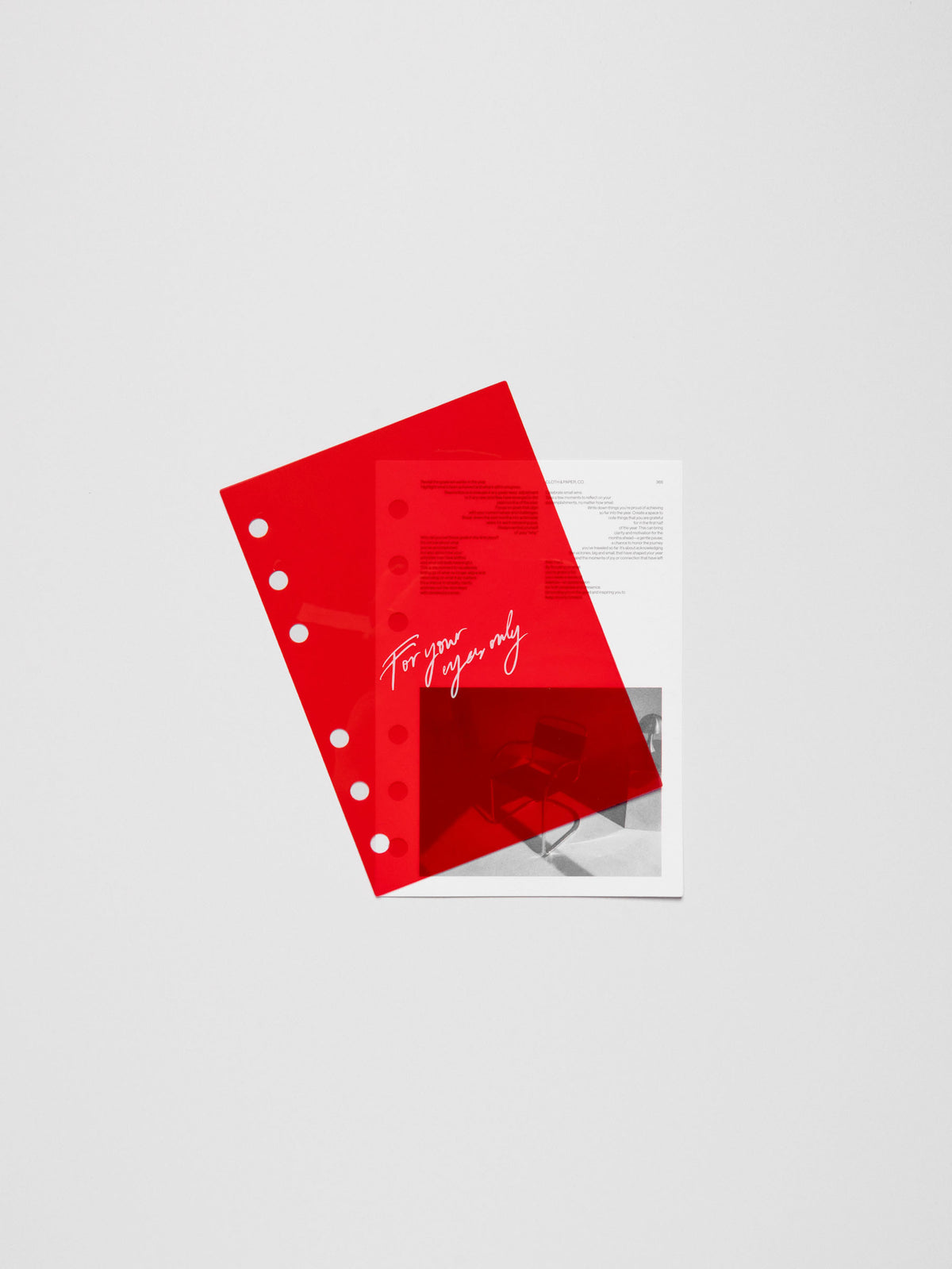 Dashboard duo displayed on a neutral background. Size shown is A6.