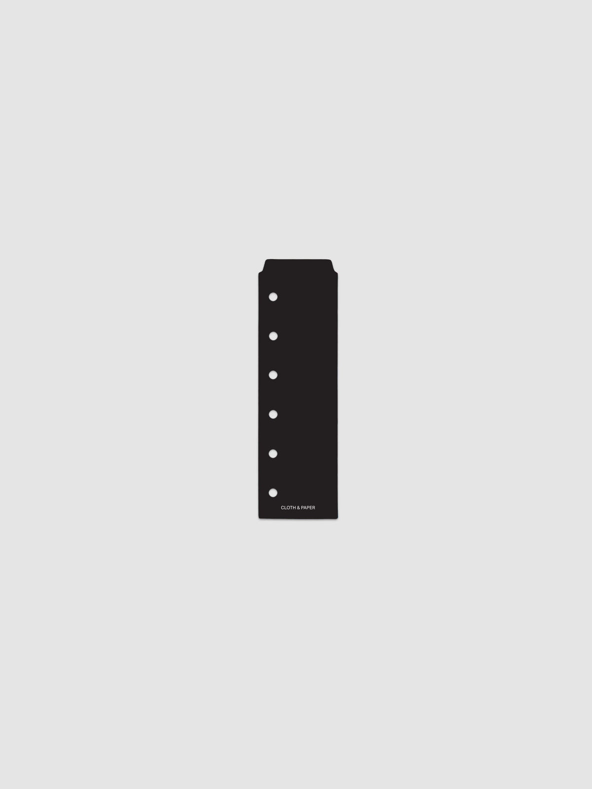 Narrow Page Marker Set in Punched Holes, Blurred Line and Avant Garde, Pocket