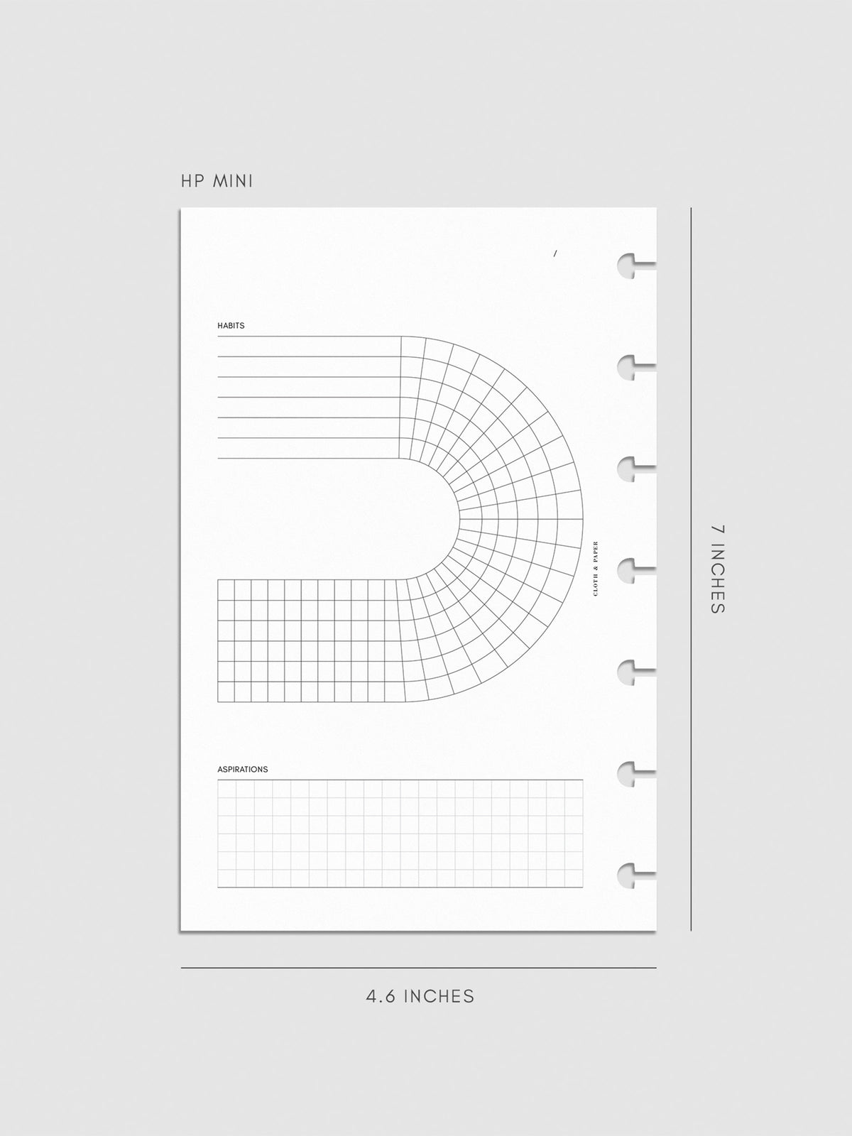 Digital mockup of insert in HP Mini.