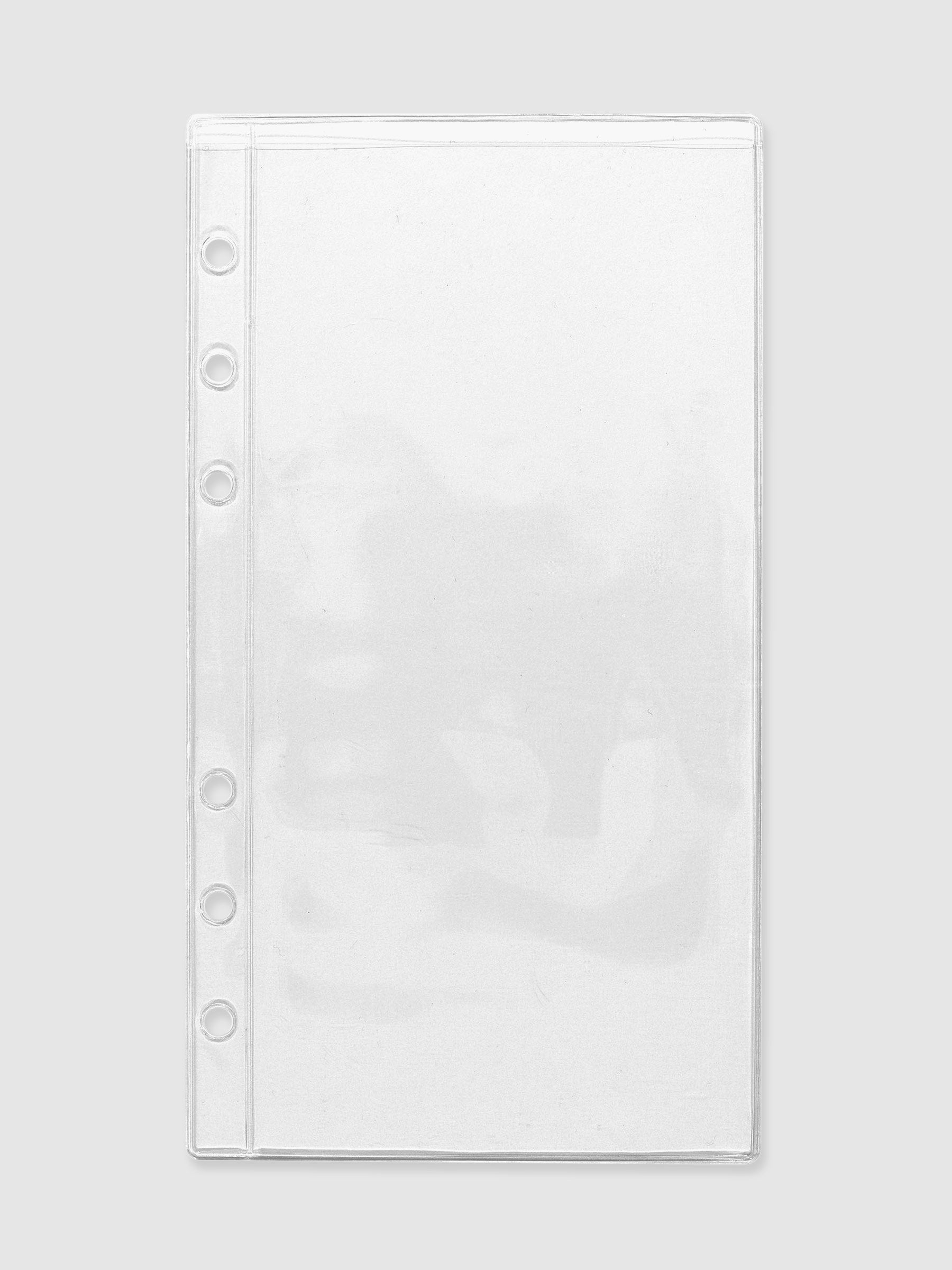 Document pocket displayed on a neutral background. Size shown is Personal. 