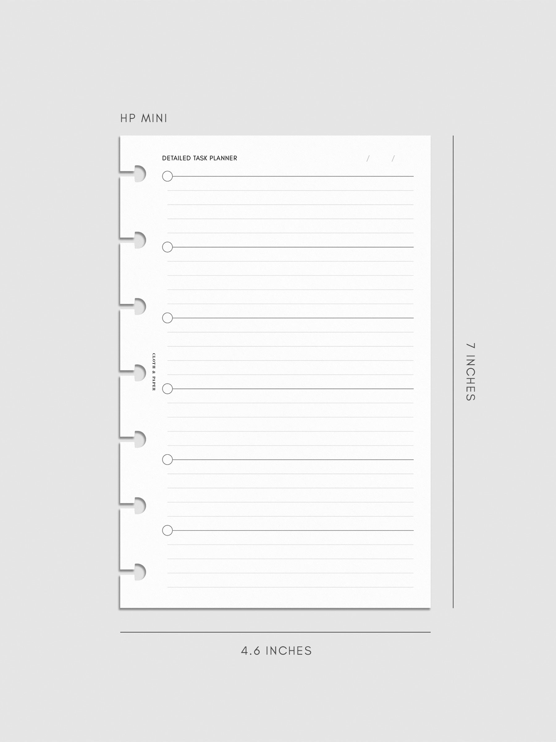 Digital mockup of insert in HP Mini.