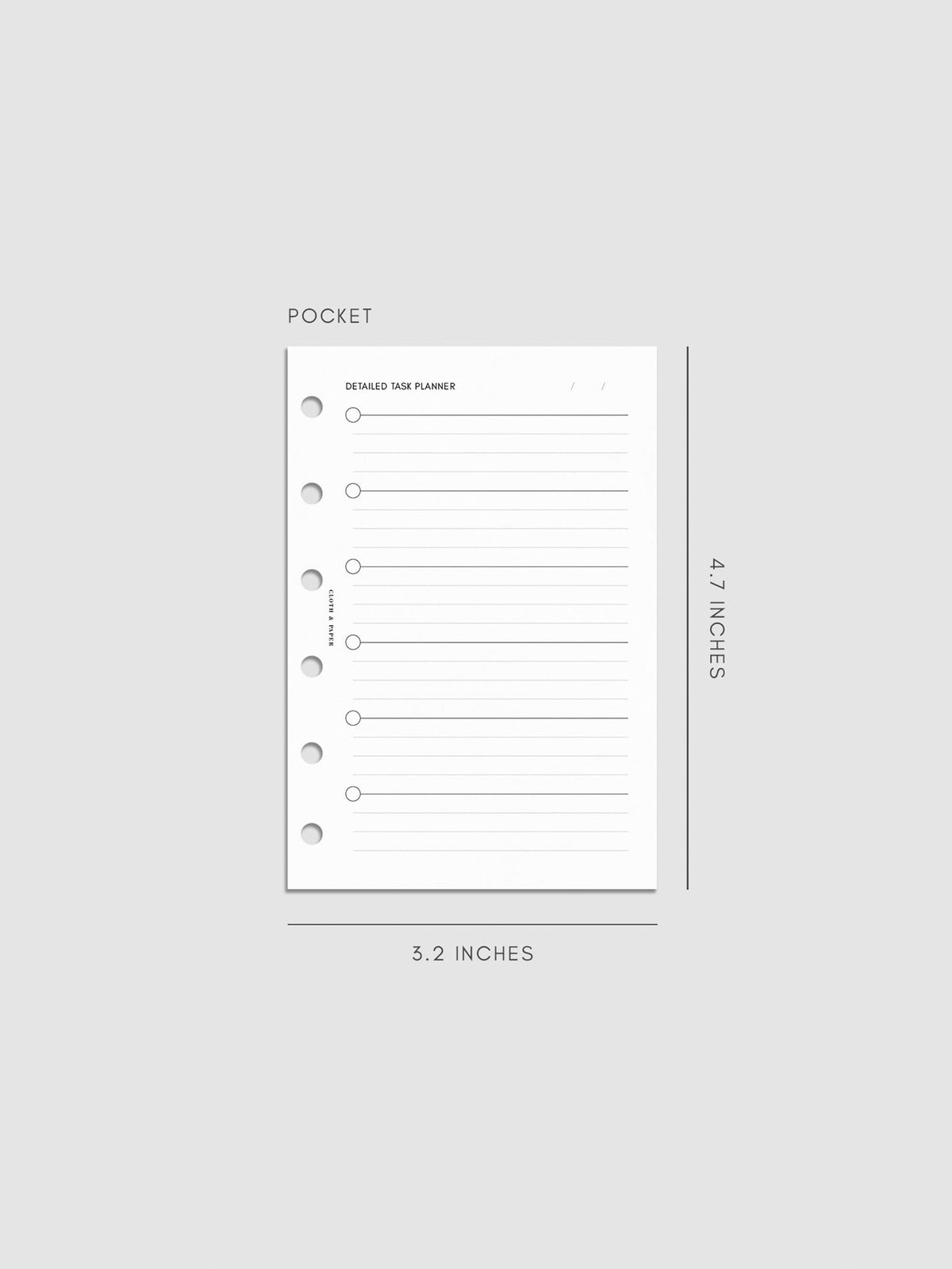 Digital mockup of insert in Pocket.