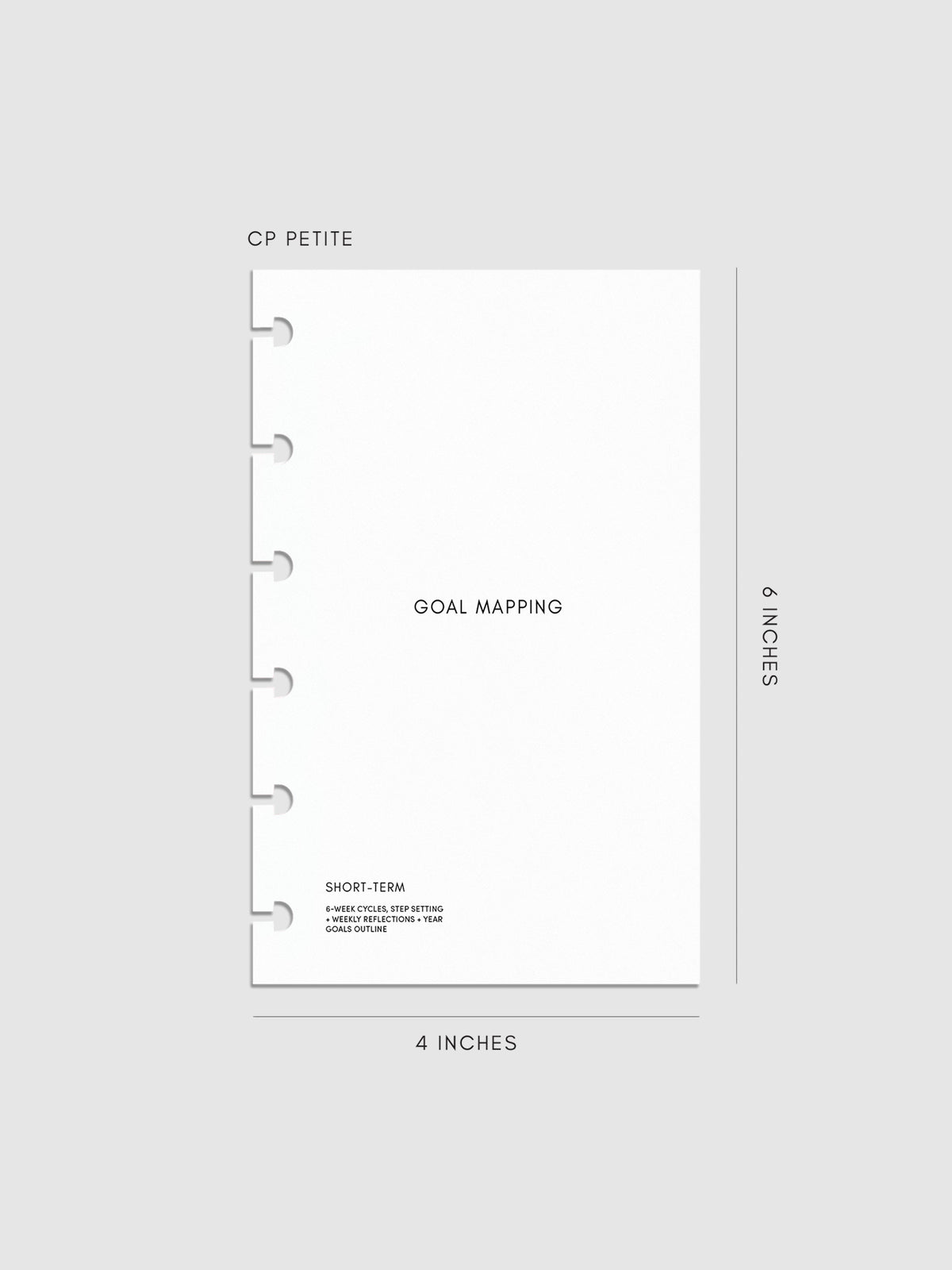 Digital mockup of insert in CP Petite sizing.