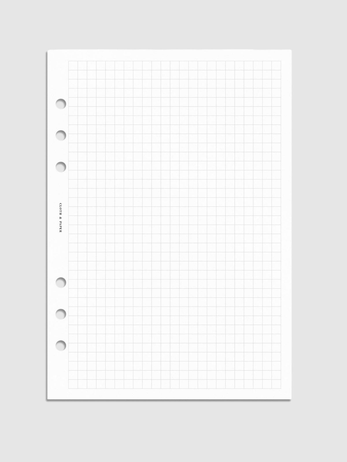 Digital mockup of insert in A5 sizing.