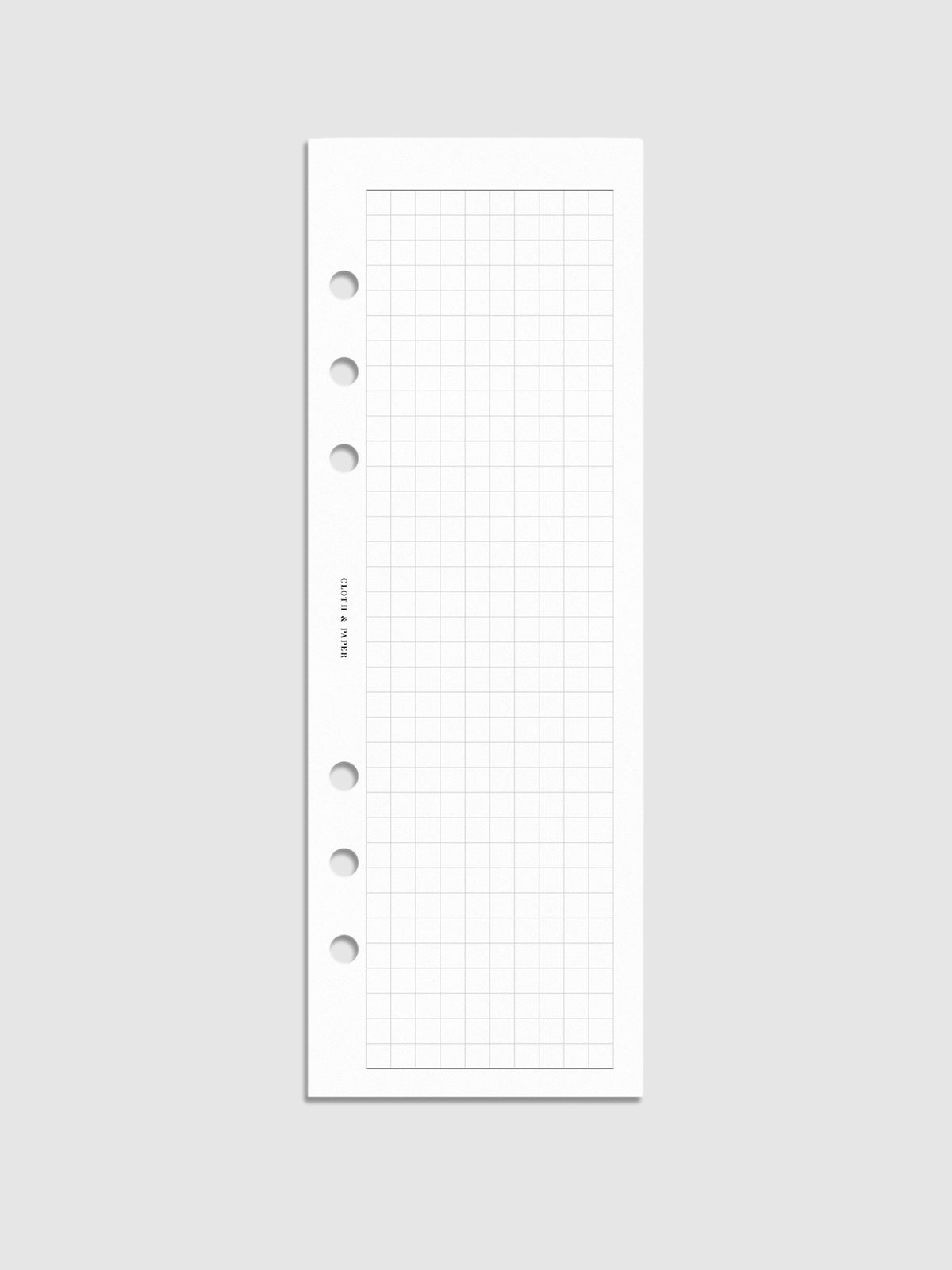 Half Page Graph Inserts, Cloth and Paper. Digital mockup of inserts in A5.