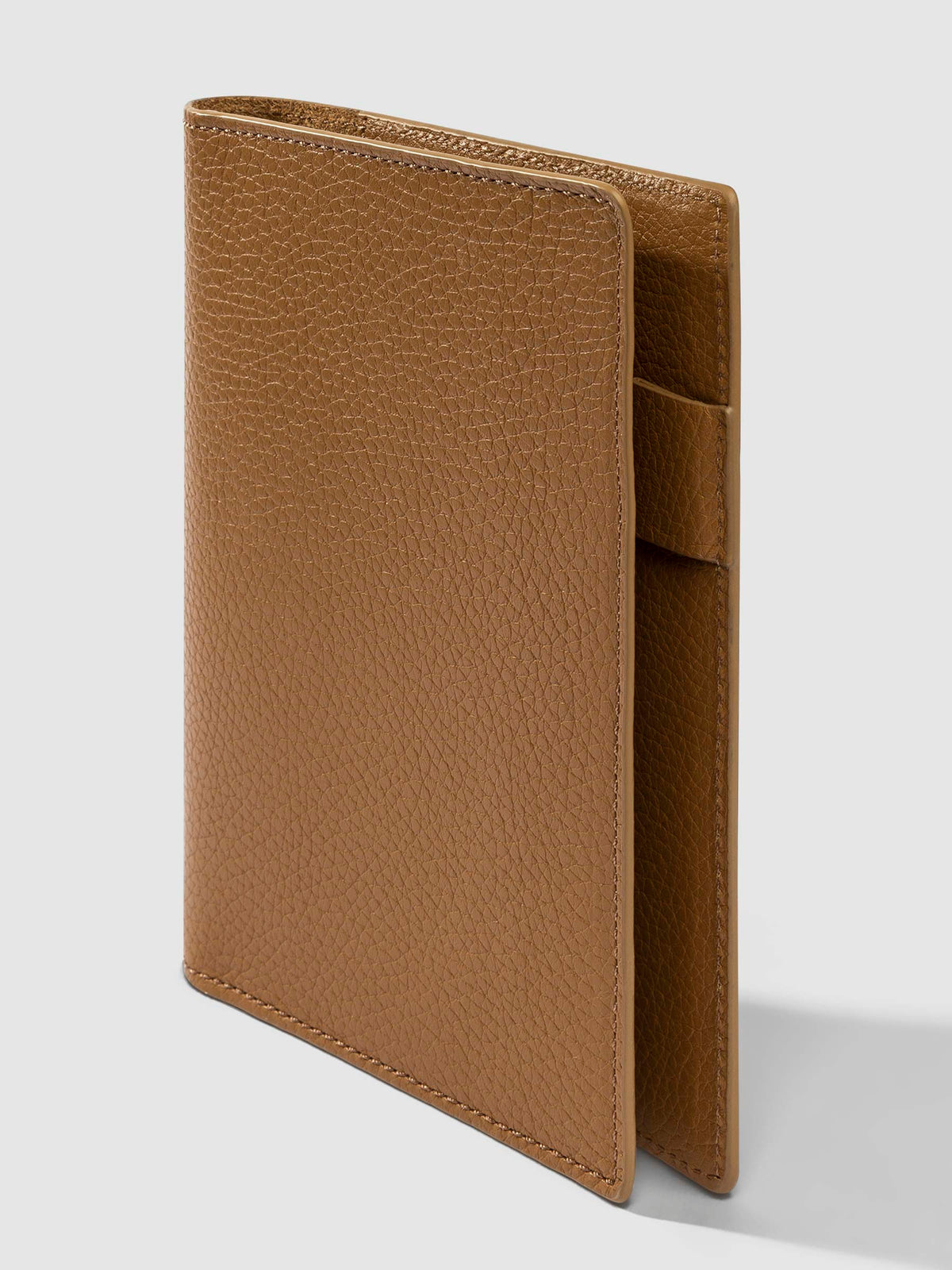 3/4 view of Catalonia folio on a neutral background.