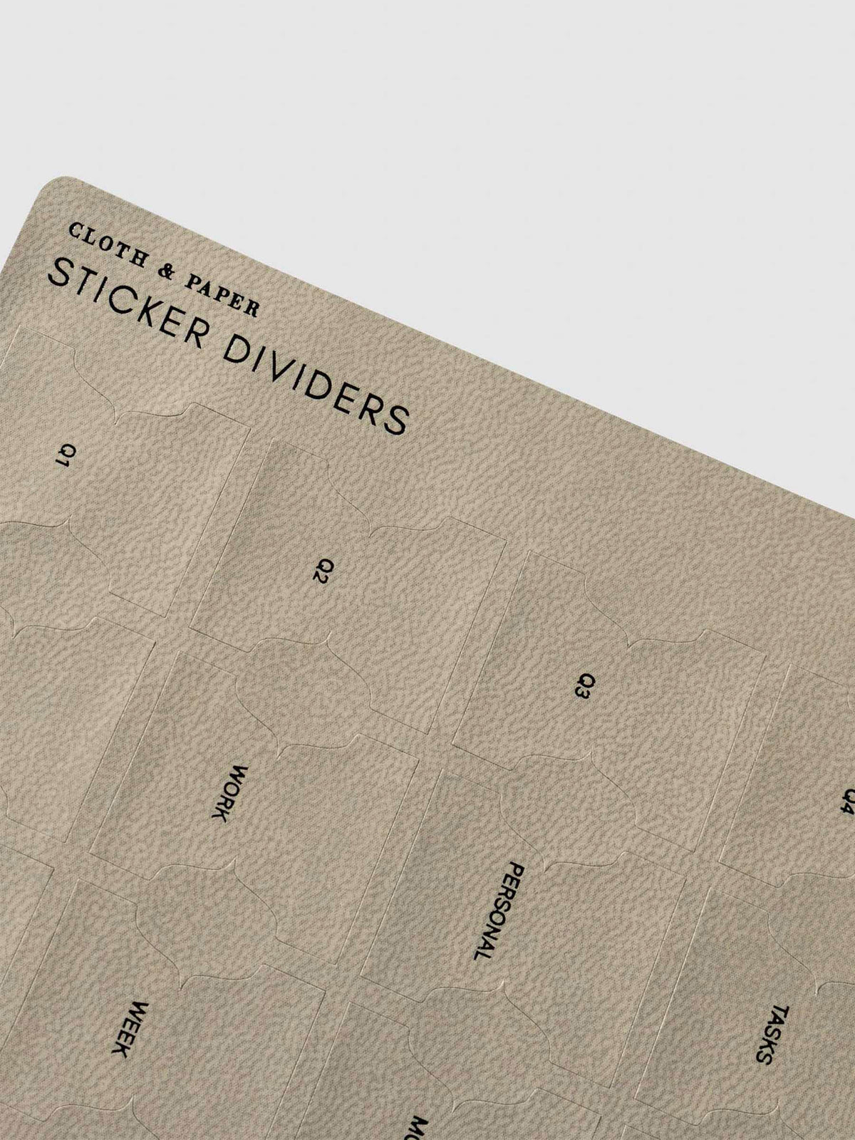 Dividers displayed in their packaging on a neutral background.