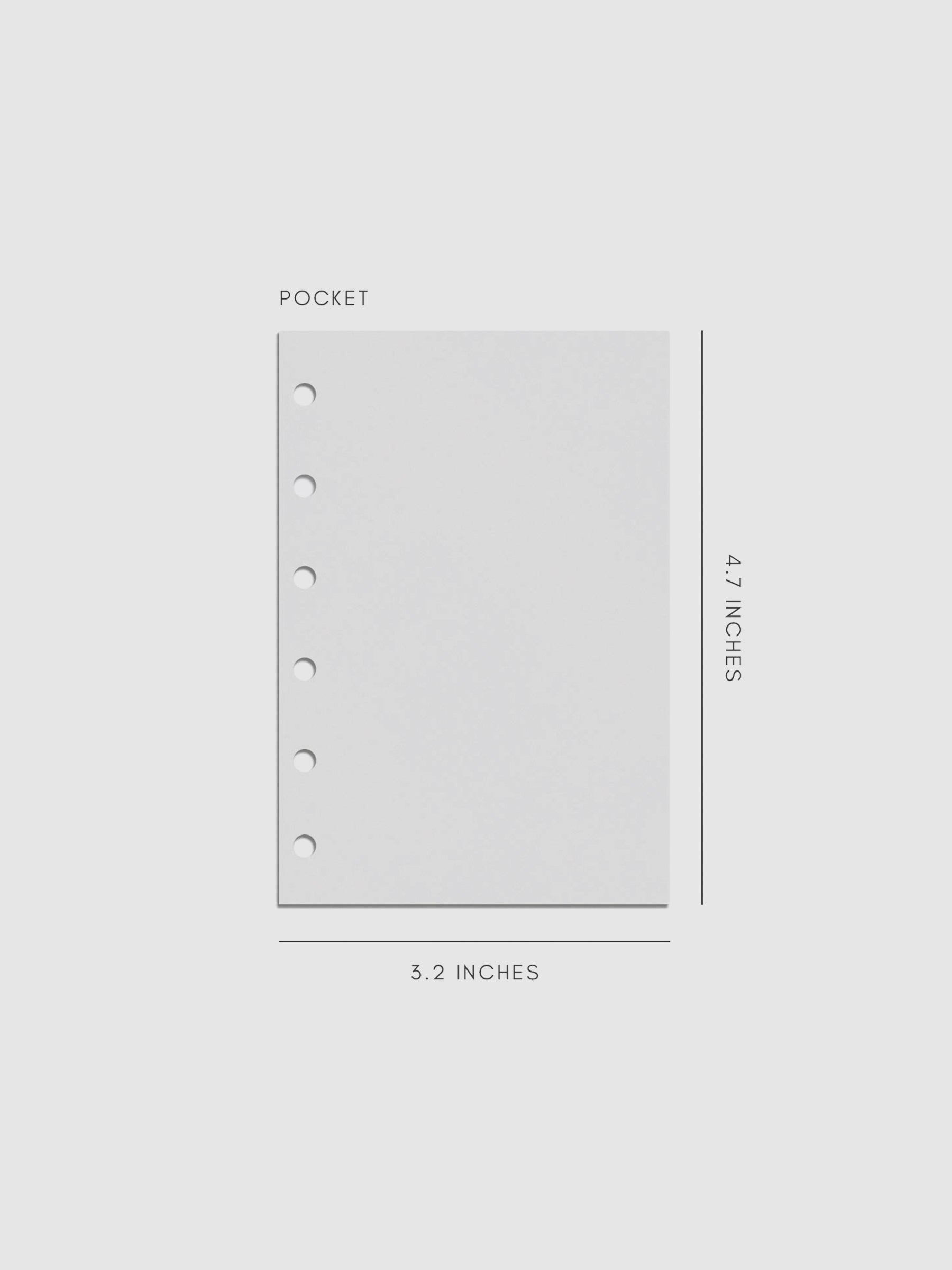 Digital mockup of insert in Pocket. 
