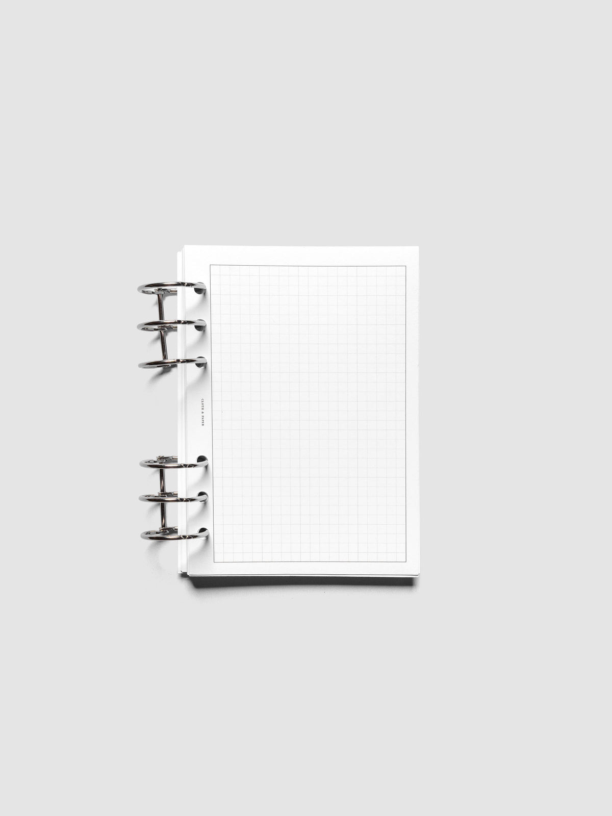 A6 Monthly Graph Planner Inserts full graph notes page.