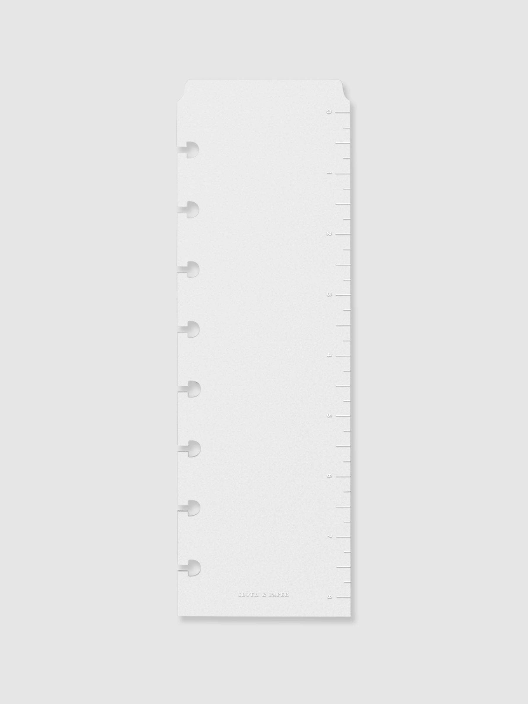 Page marker displayed on a neutral background. Size shown is Half Letter. 