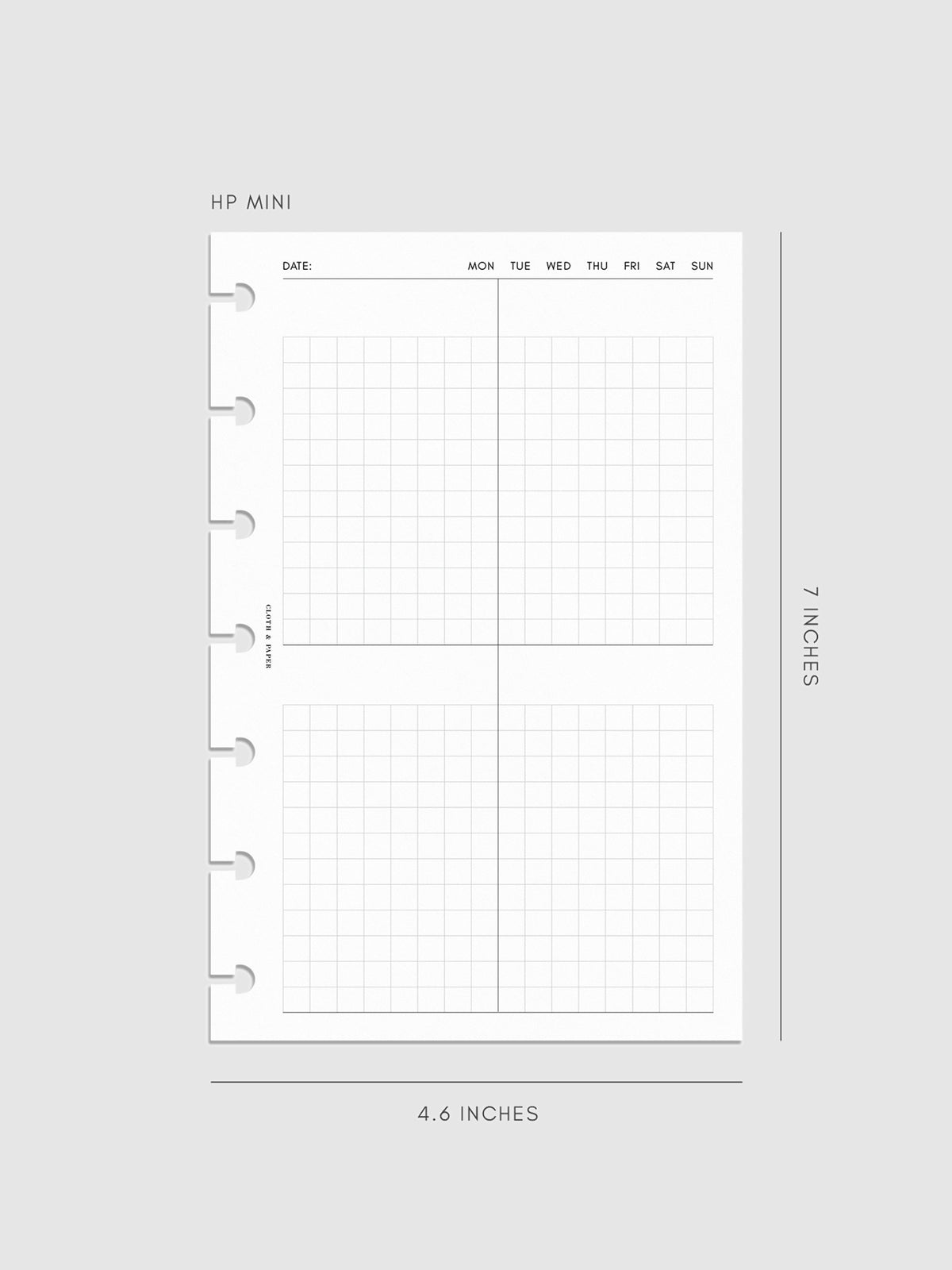 Digital mockup of inserts in HP Mini.