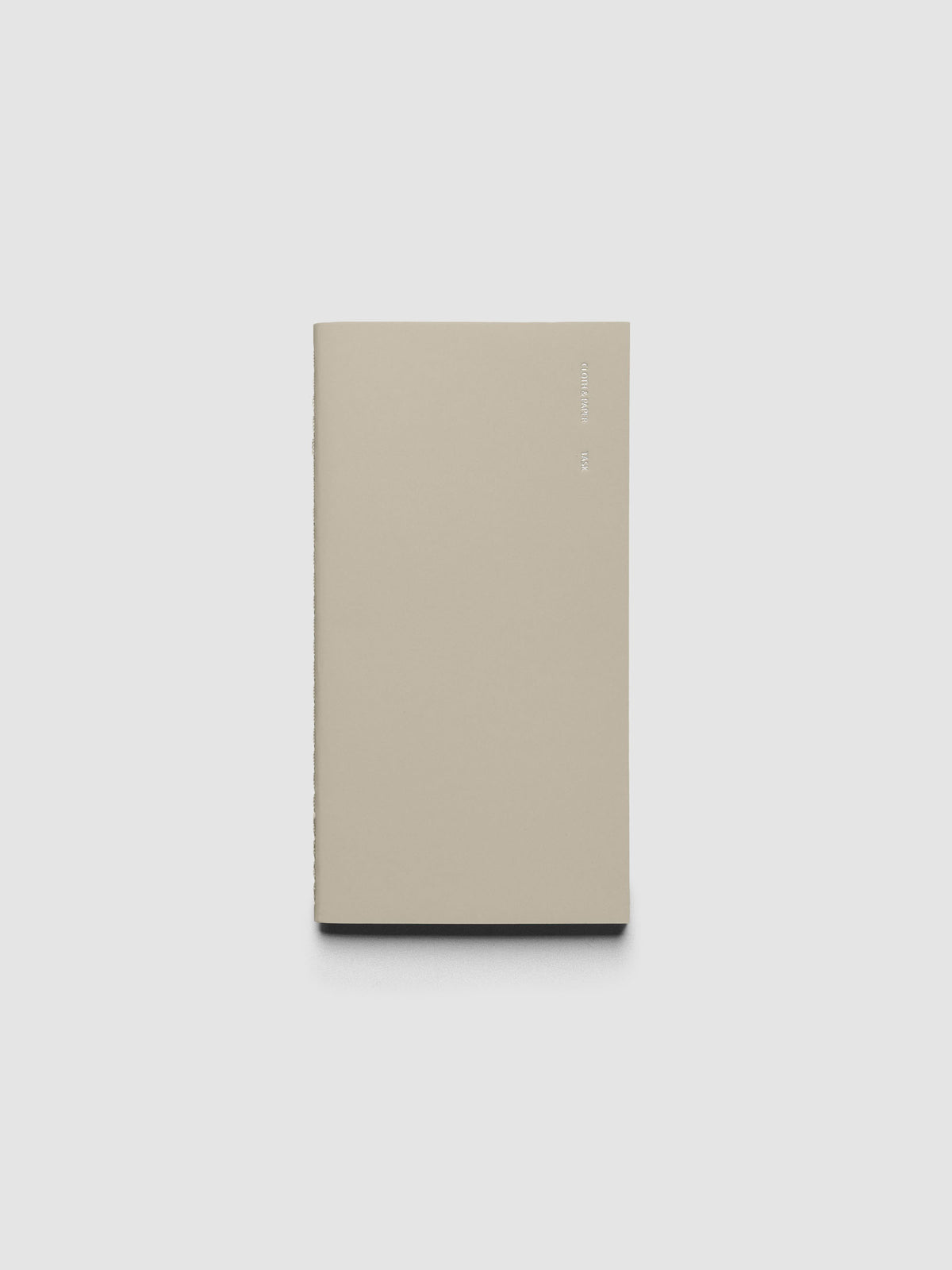 Travel Notebook | Pocket Plus | Ristretto | Task shown closed on a neutral background.