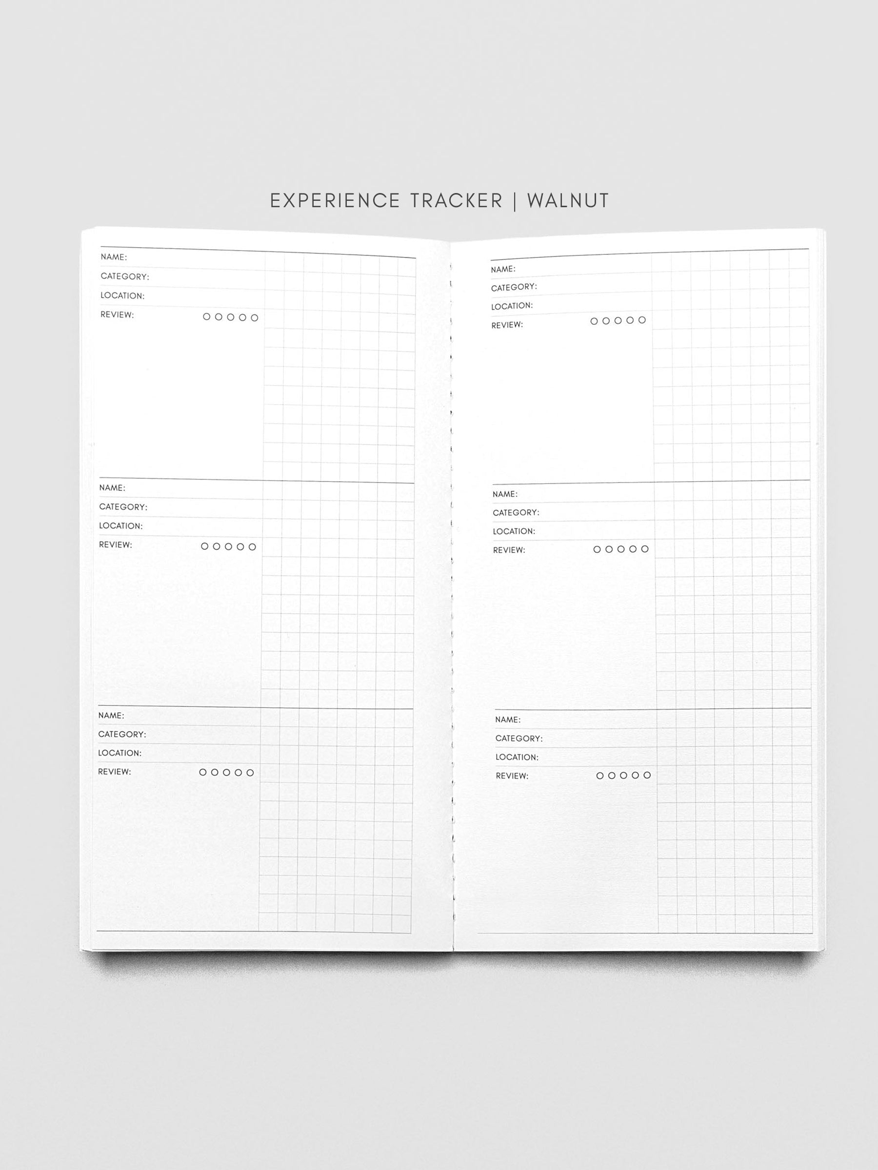 Experience Tracker | Walnut