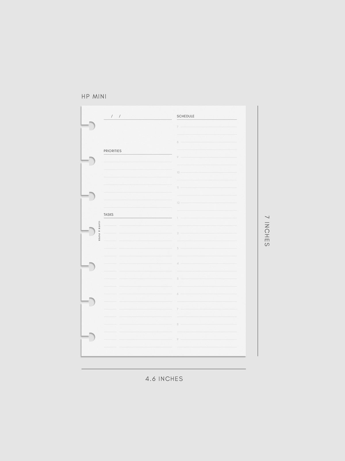 Digital mockup of insert in HP Mini.