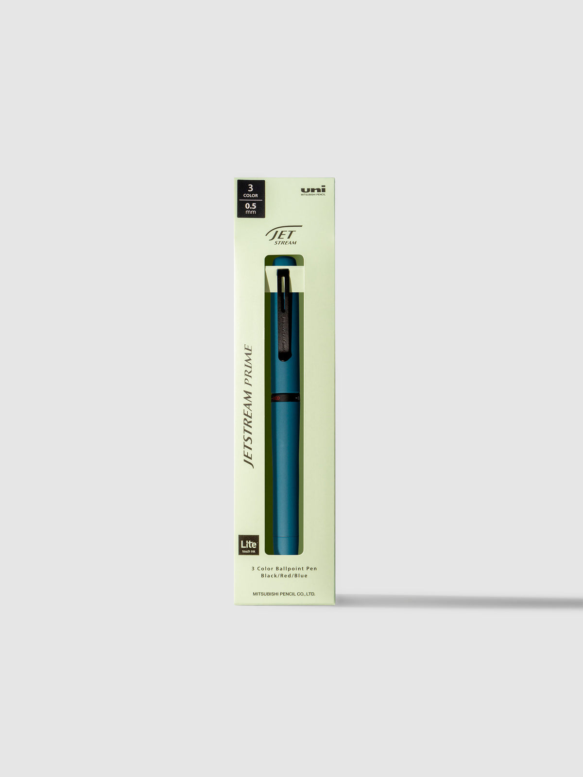 Pen shown in its packaging on a neutral background. Color shown is Ivy Green.