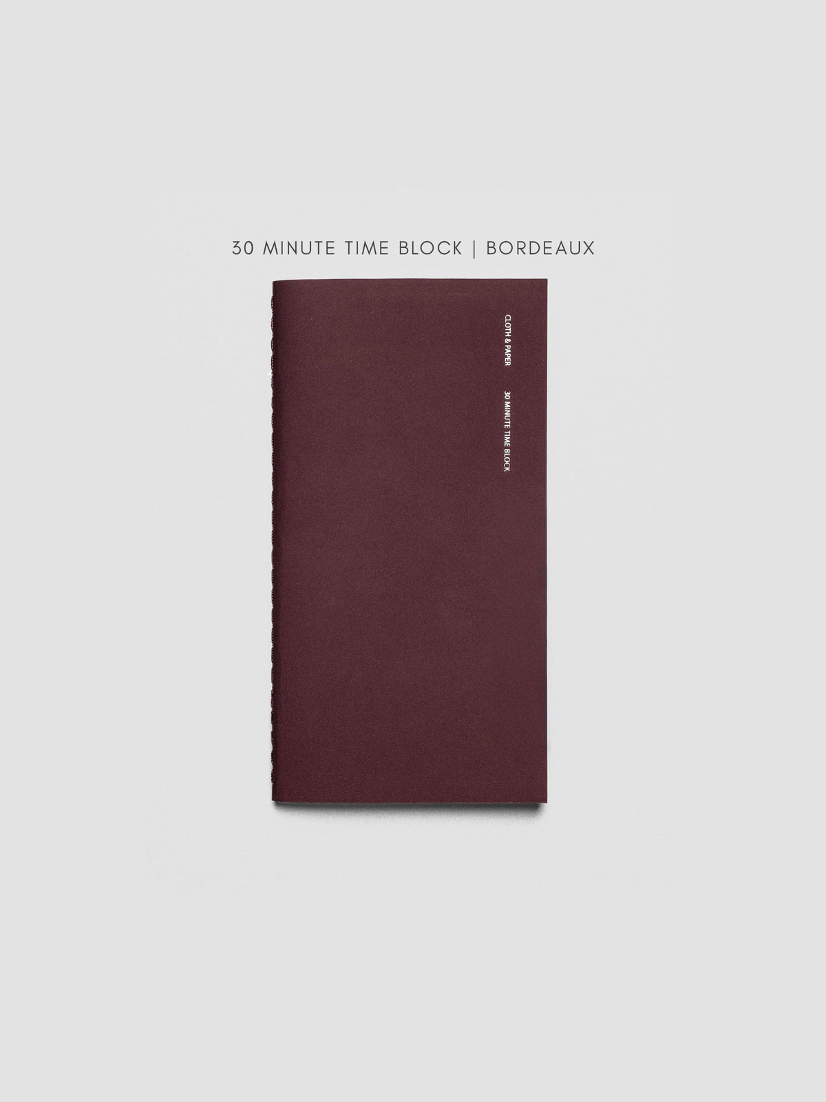 30 Minute Time Block | Bordeaux