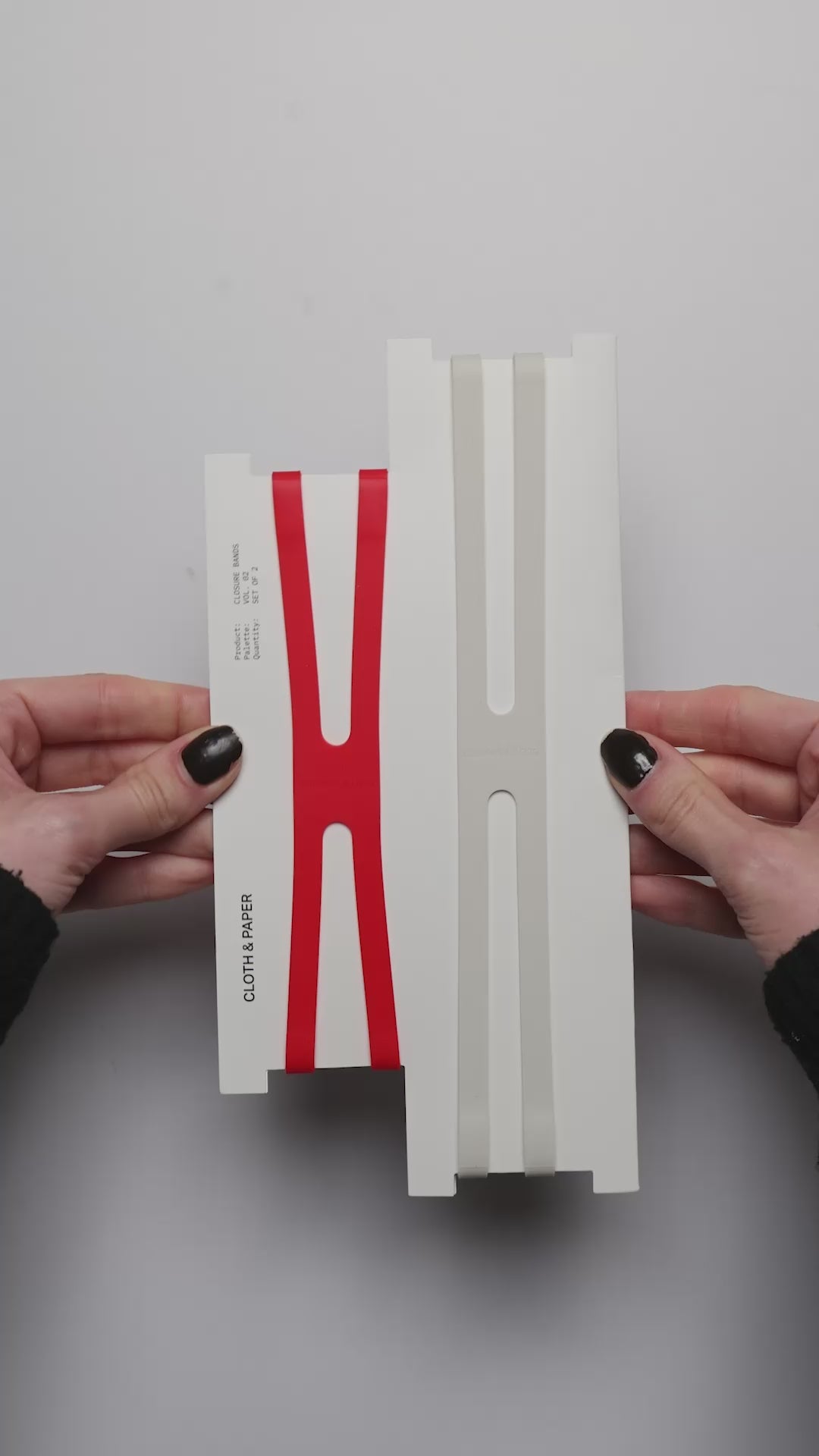 Video of Planner Closure Bands Vol. 2 in use.