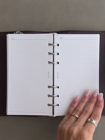 A a brief video showcasing our 2026 Dated Weekly Admin Planner Insert | Monday Start.