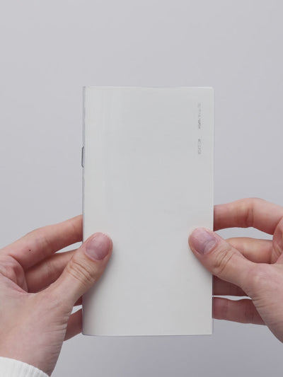 Pocket Plus Release Paper Travel Notebook Insert shown in use
